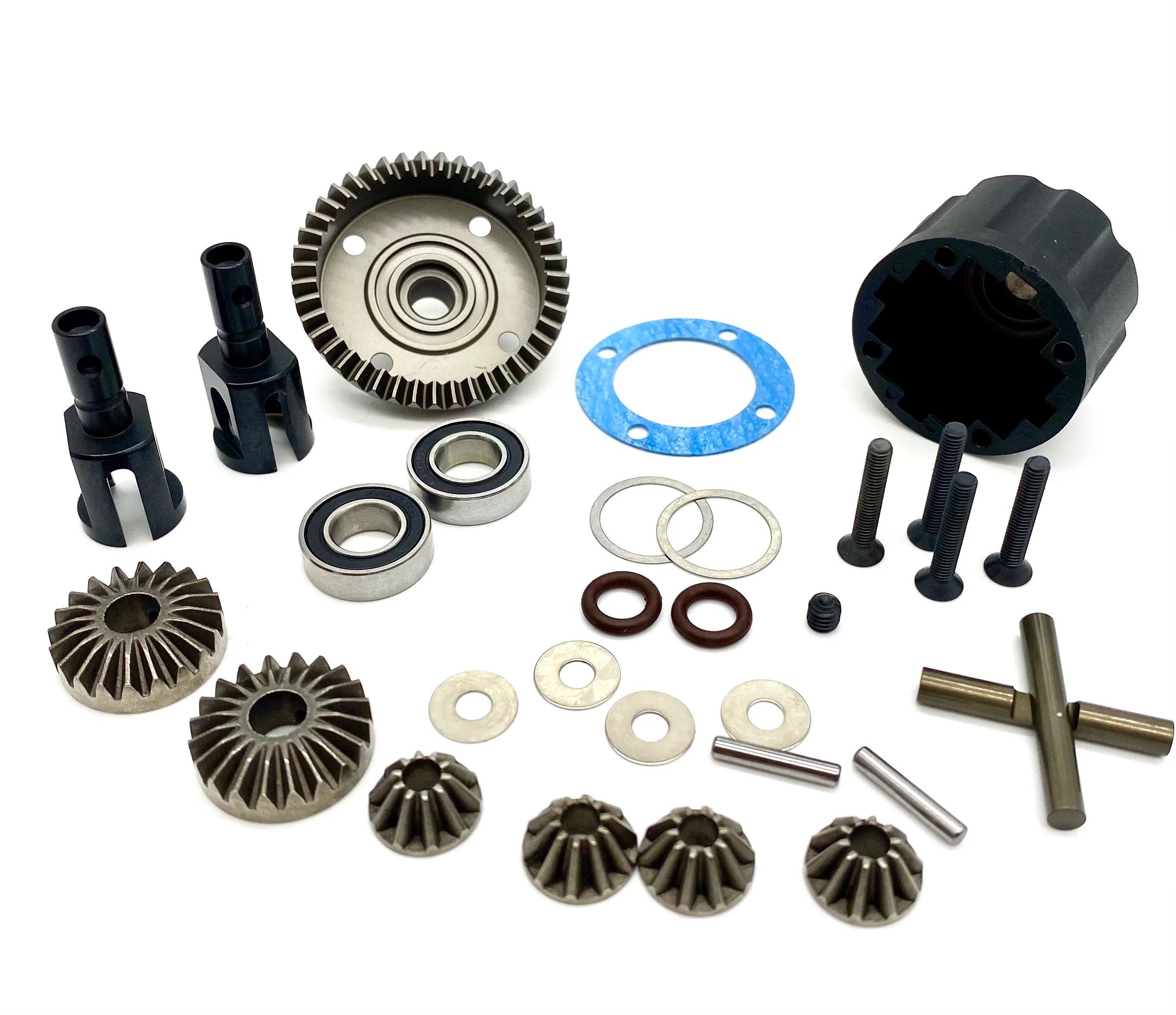 HB Racing E8Tevo3 - FRONT/REAR Differential lightweight 43t d8t e819 Truggy 204576 - Image 3