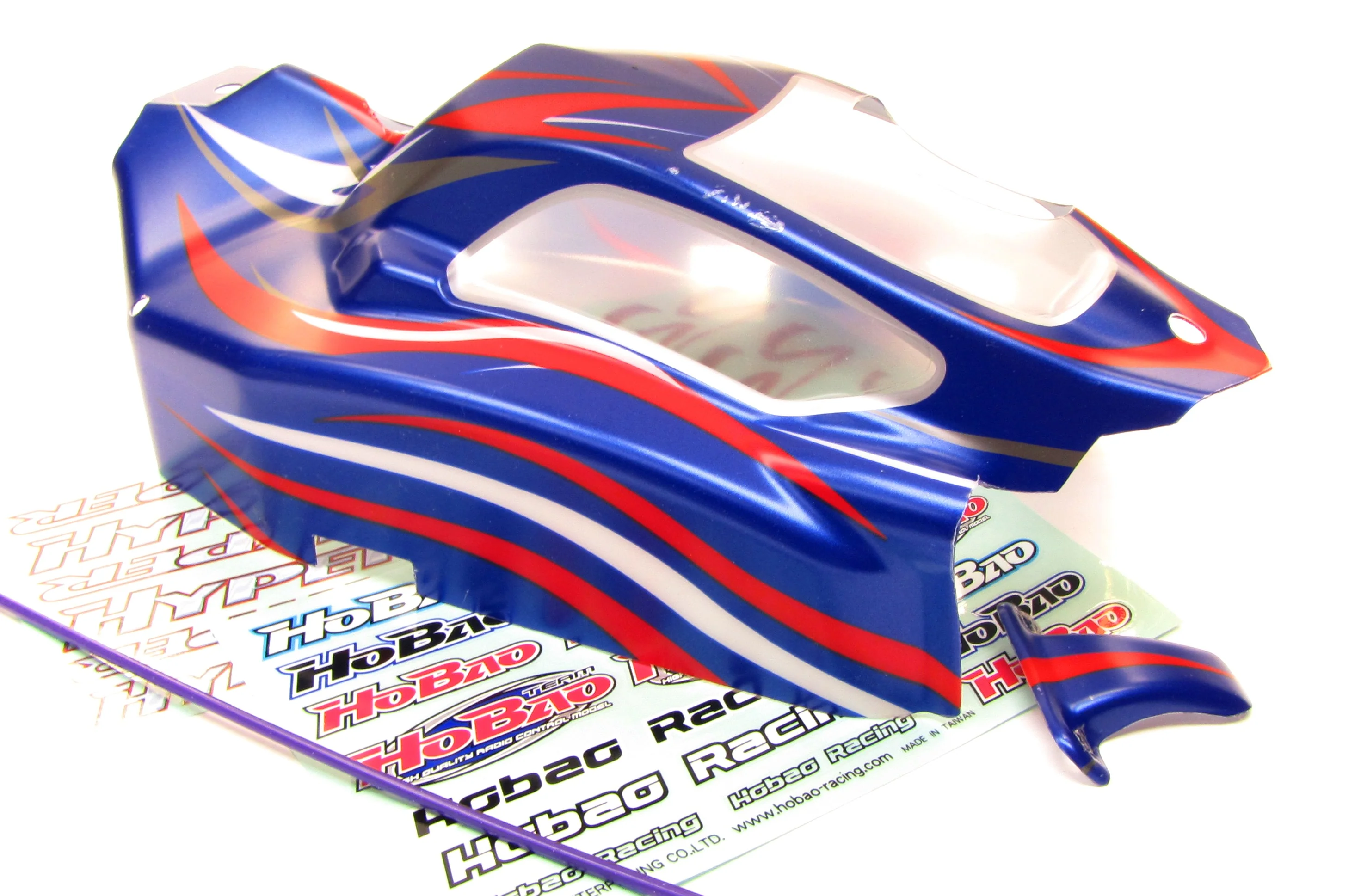 HoBao 1/8 Hyper SS - BLUE Body Cover printed shell 90042BU nitro HB-SS-C28
