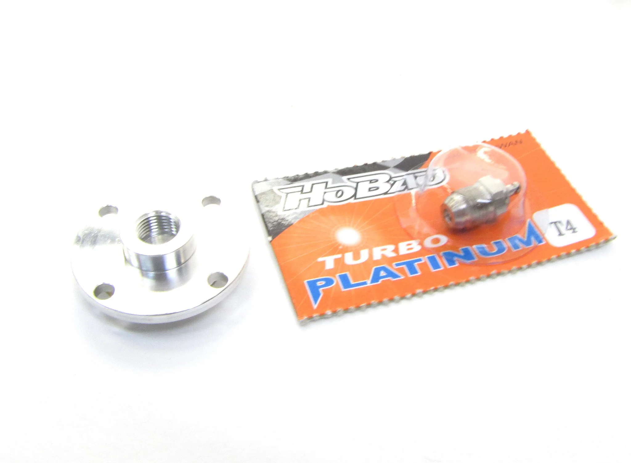 HoBao 1/8 Hyper SS - Head Button & Glow Plug .28 ENGINE mac star JL Force HB-SS-C28 - Image 2