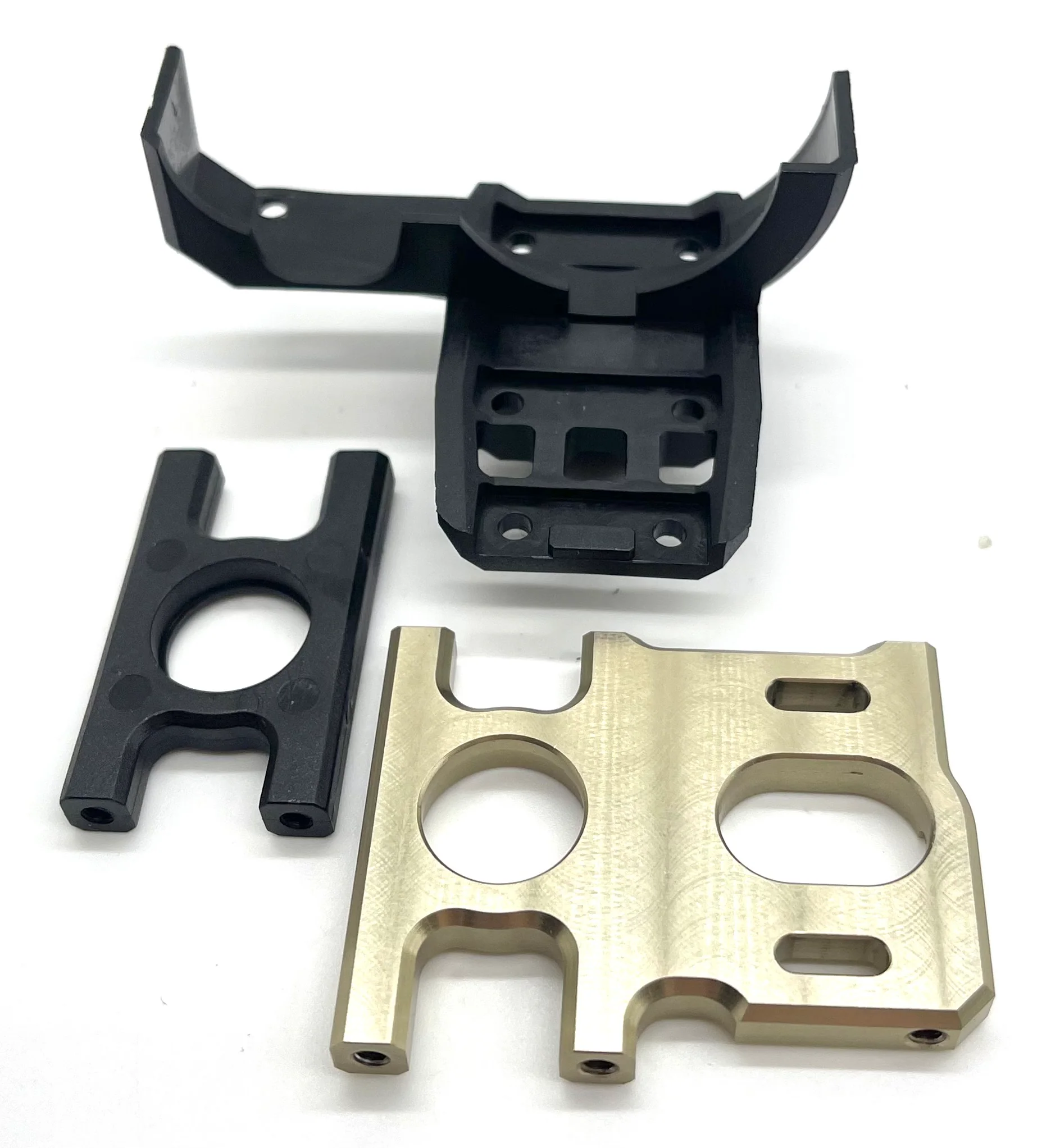HoBao Hyper TT 2.0 - Aluminum MOTOR and DIFF MOUNT (Center diff HB-TT2E-C60SV - Image 2