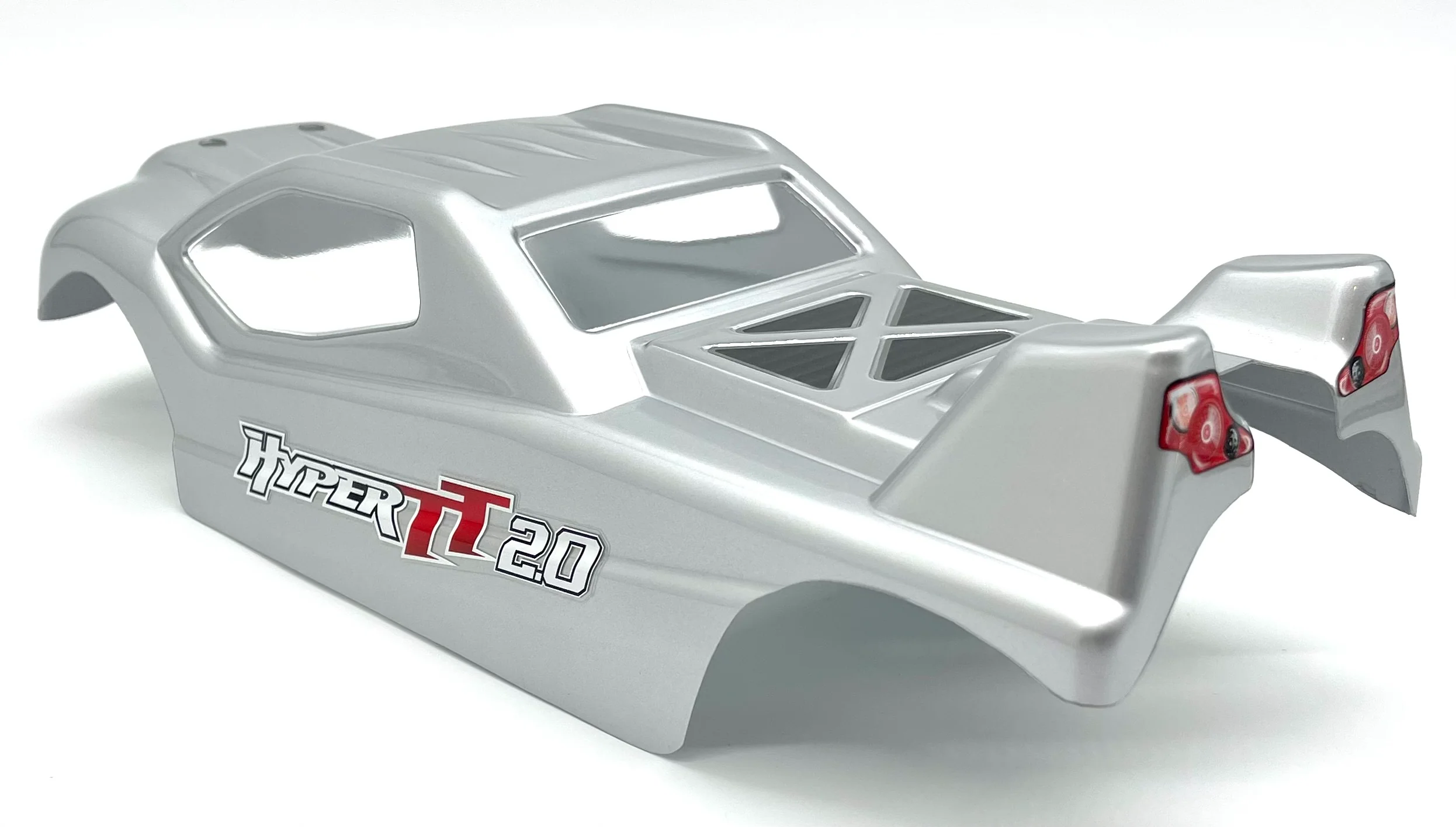 HoBao Hyper TT 2.0 - Body Cover (Silver shell & Decal sheets HB-TT2E-C60SV - Image 2