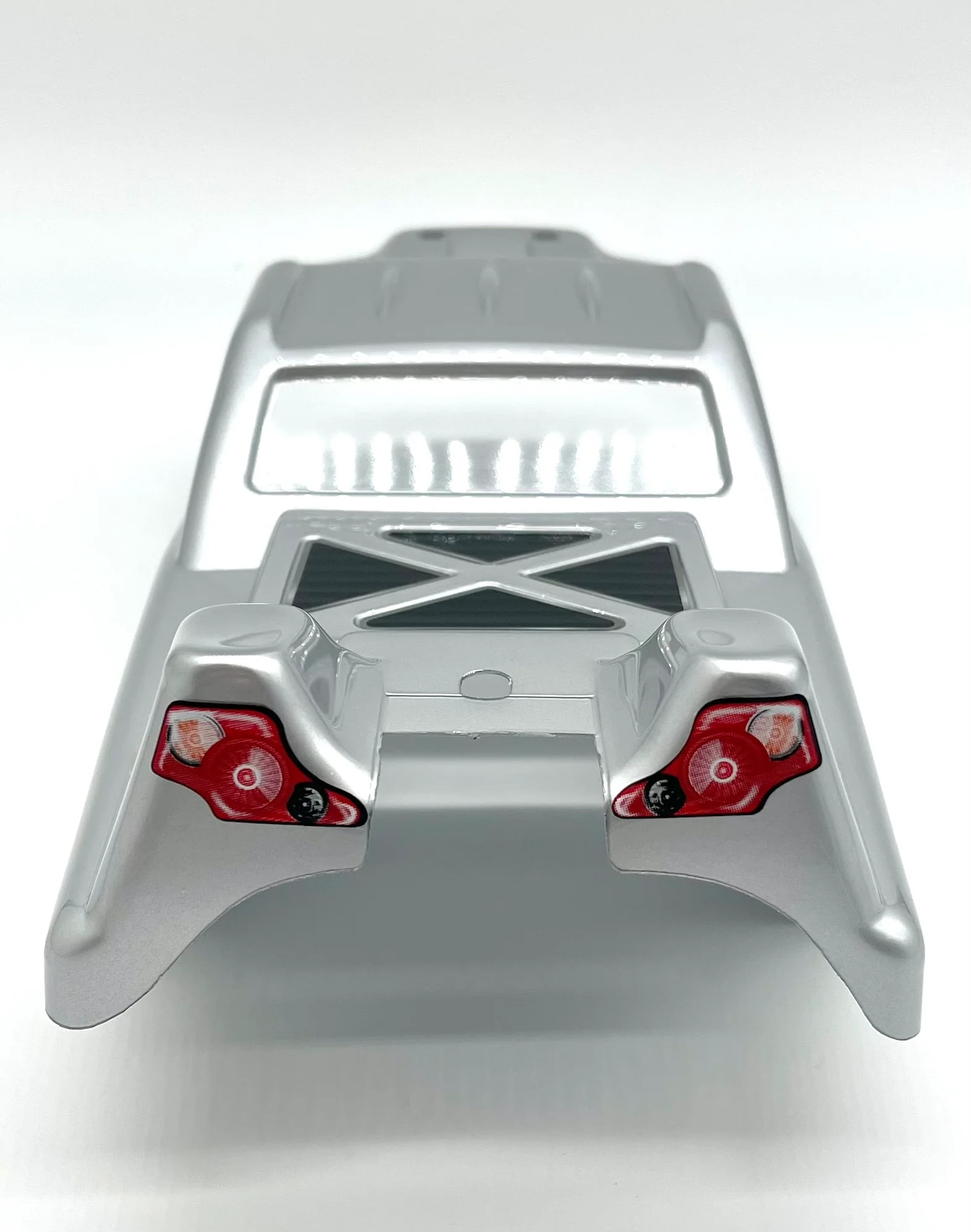 HoBao Hyper TT 2.0 - Body Cover (Silver shell & Decal sheets HB-TT2E-C60SV - Image 5