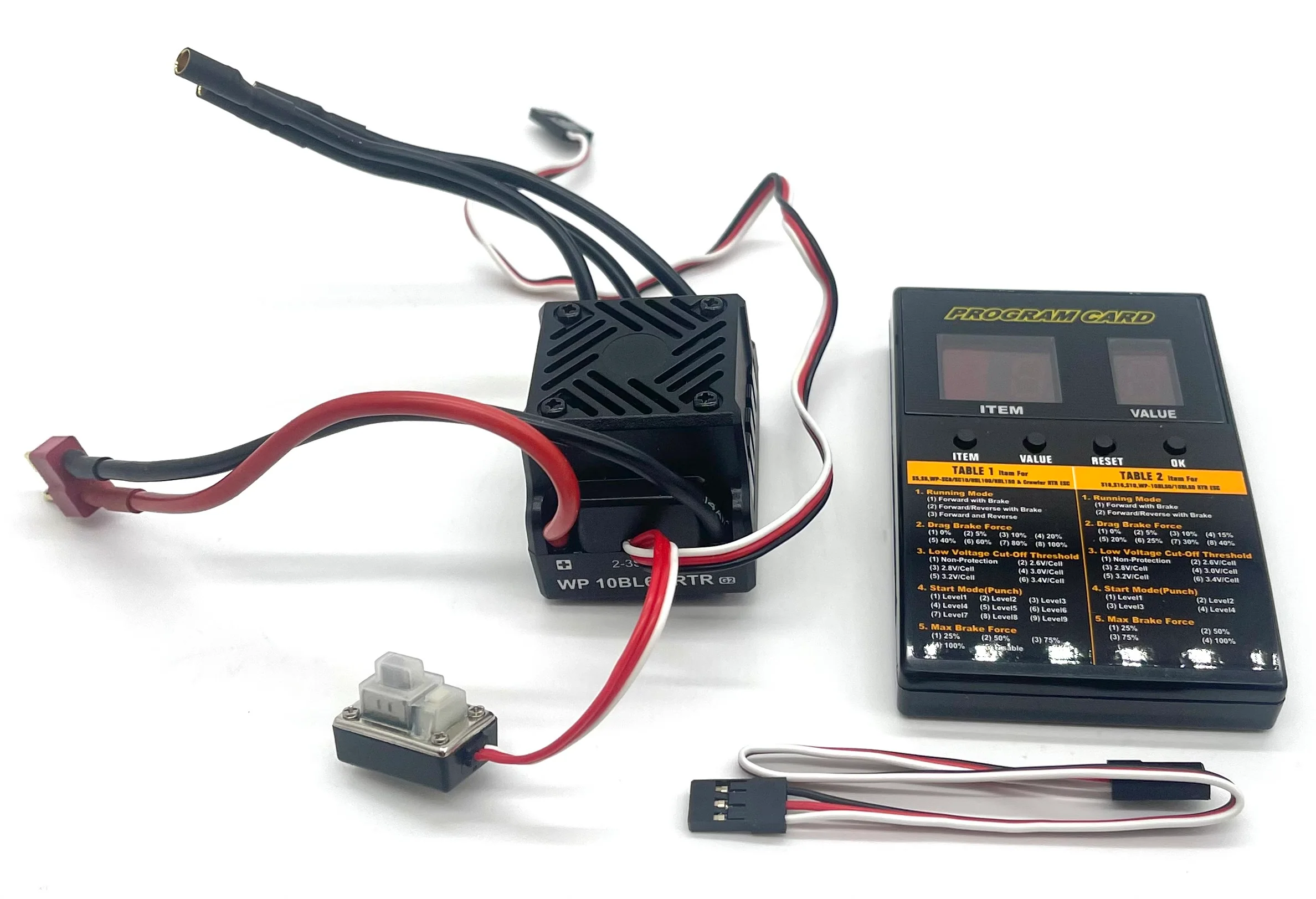 HoBao Hyper TT 2.0 - ESC (Electronic Speed Control 60A waterproof HB-TT2E-C60SV - Image 2