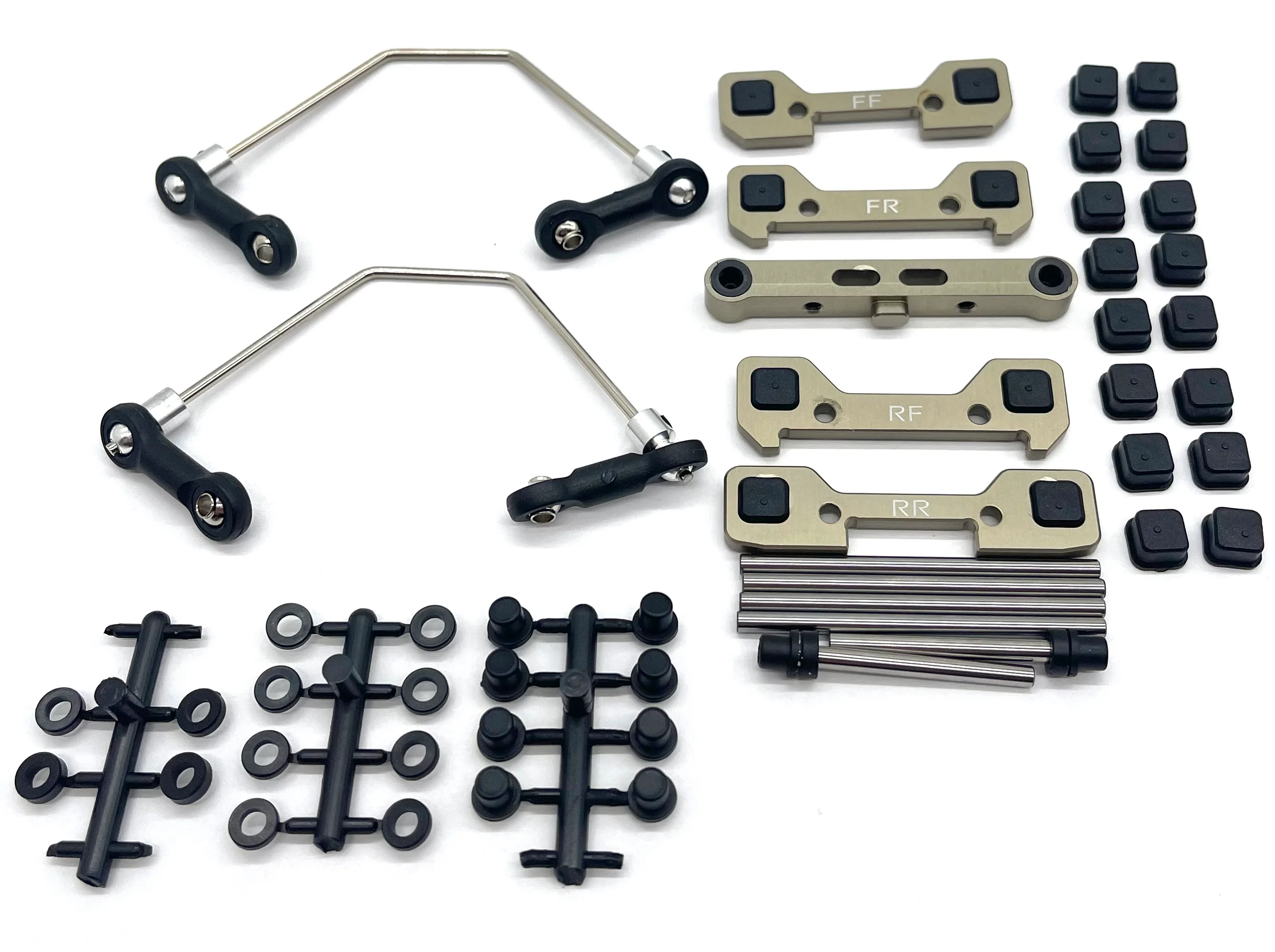 HoBao Hyper TT 2.0 - Suspension Set, Braces Hinge Pins HB-TT2E-C60SV - Image 2
