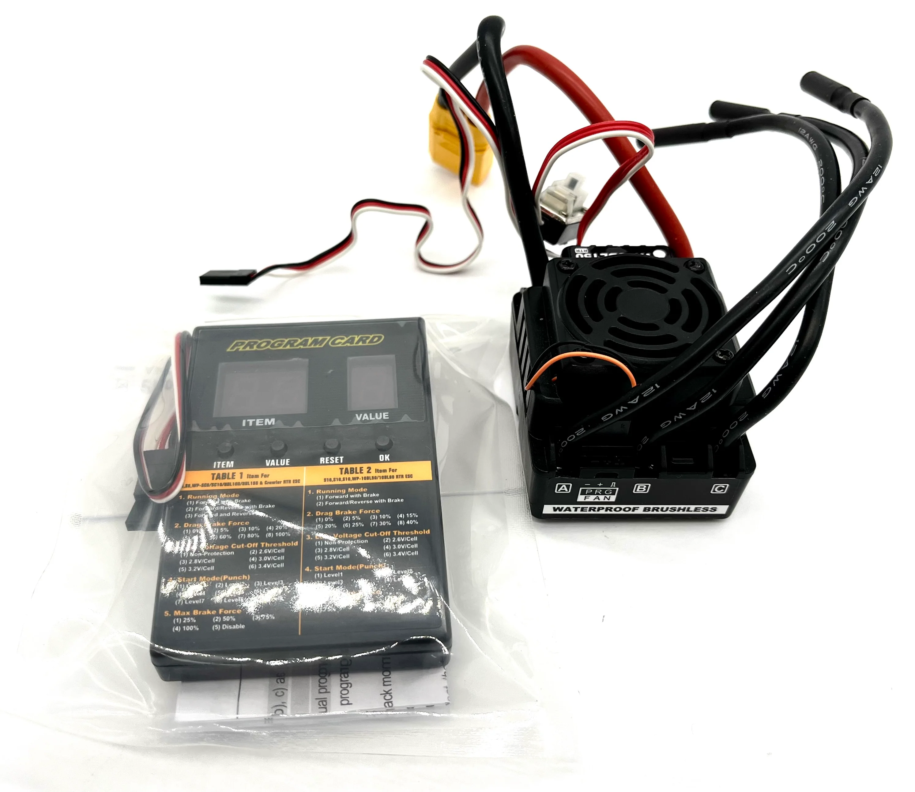 HoBao Hyper Truggy - ESC (Electronic Speed Control hobbywing 150A HB-SSTE-C15 - Image 2