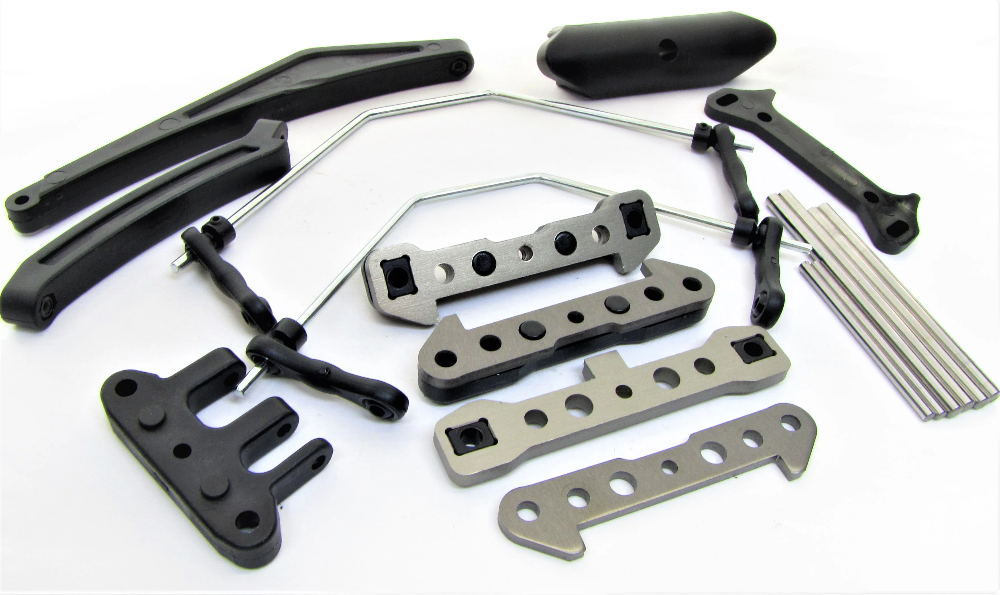 HoBao Hyper Truggy - Suspension Set, Braces Hinge Pins HB-SSTE-C15 - Image 2