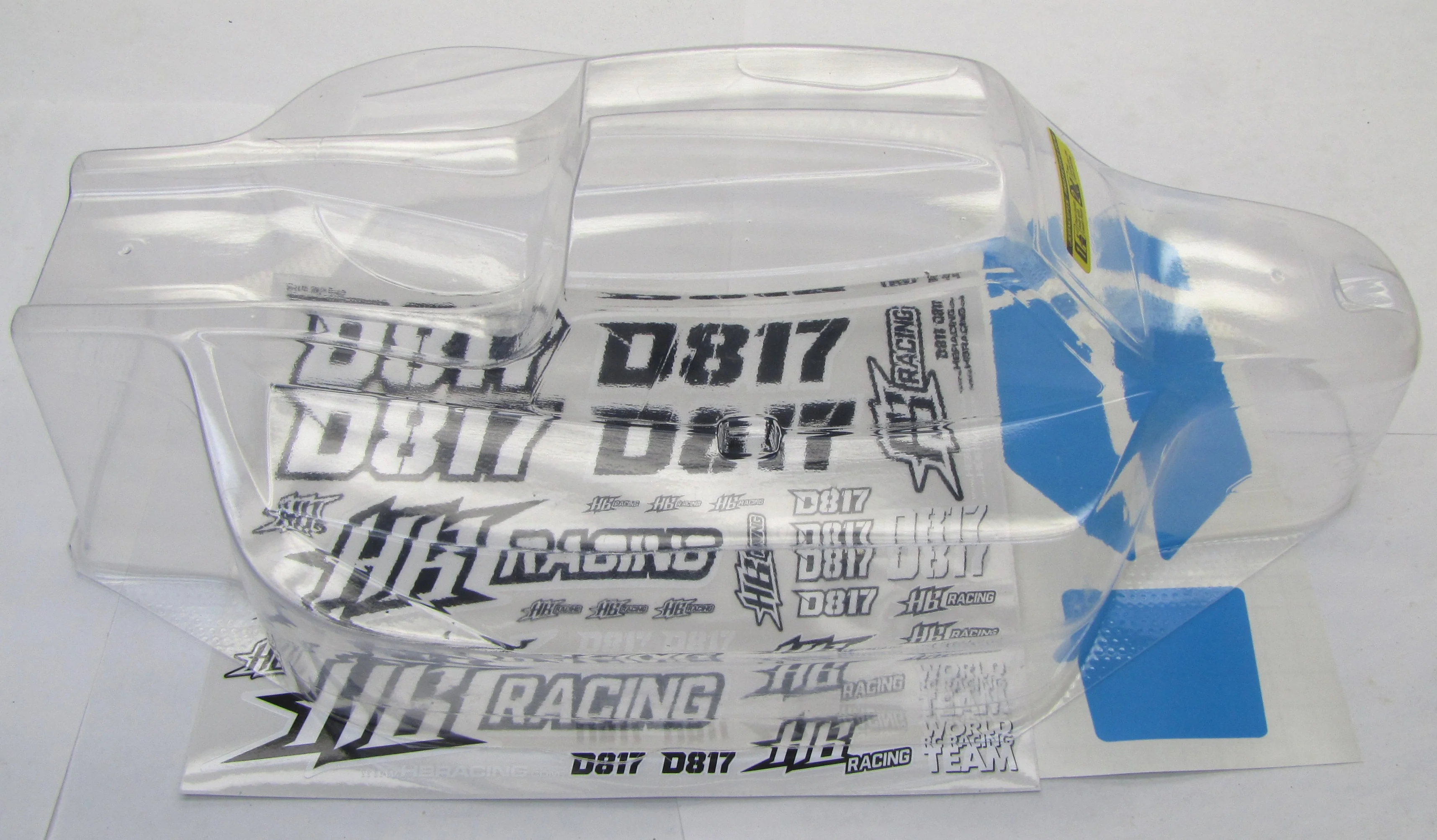 Hot Bodies D817 - BODY & Decals (clear shell pro-line Silencer HBS204124 Buggy - Image 2