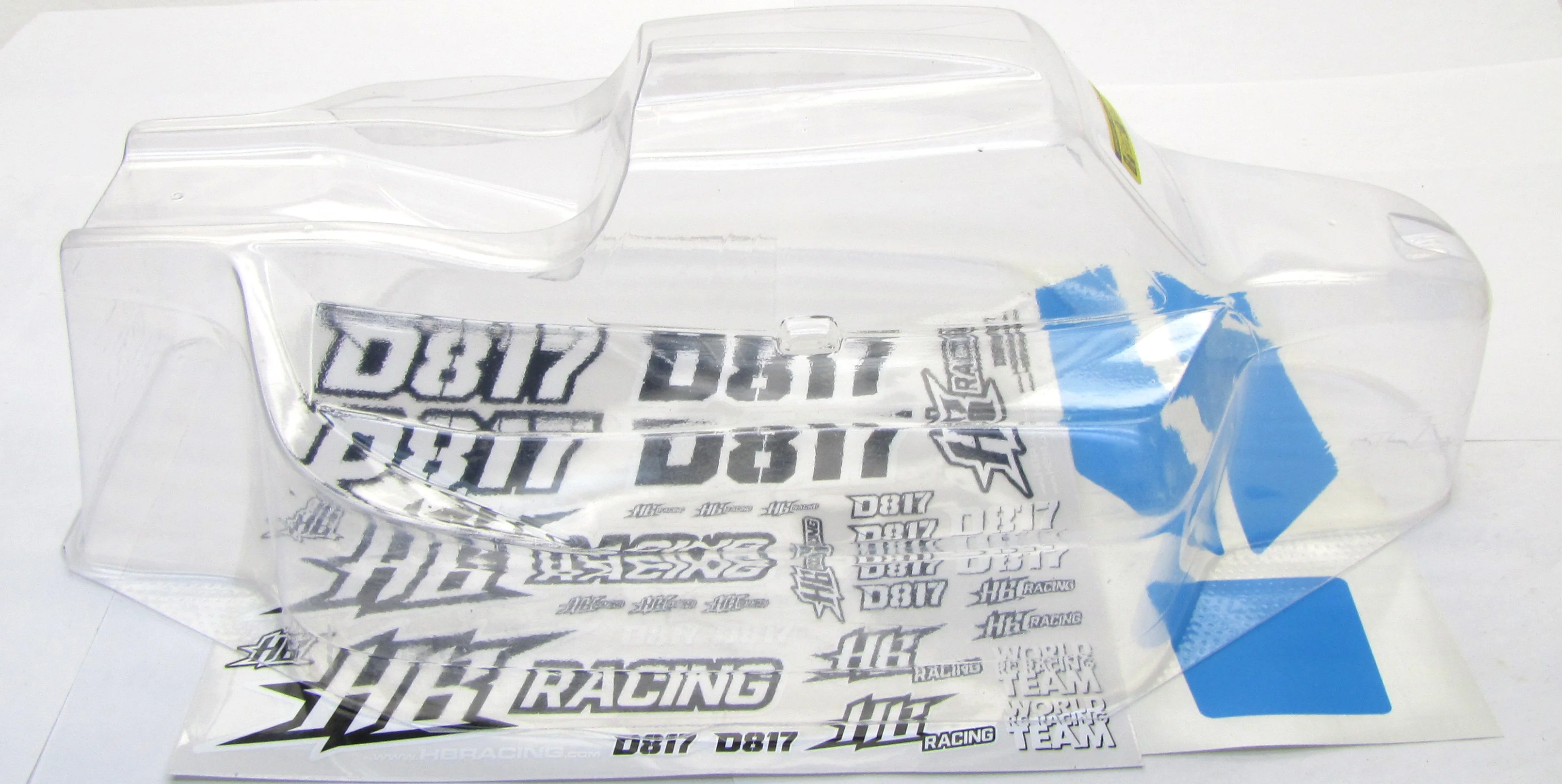 Hot Bodies D817 - BODY & Decals (clear shell pro-line Silencer HBS204124 Buggy - Image 3