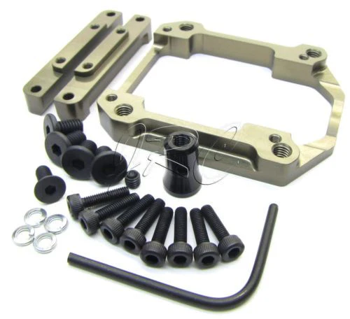 Hot Bodies D817 - ENGINE MOUNT (motor aluminum screws pipe HBS204124 D815 Buggy