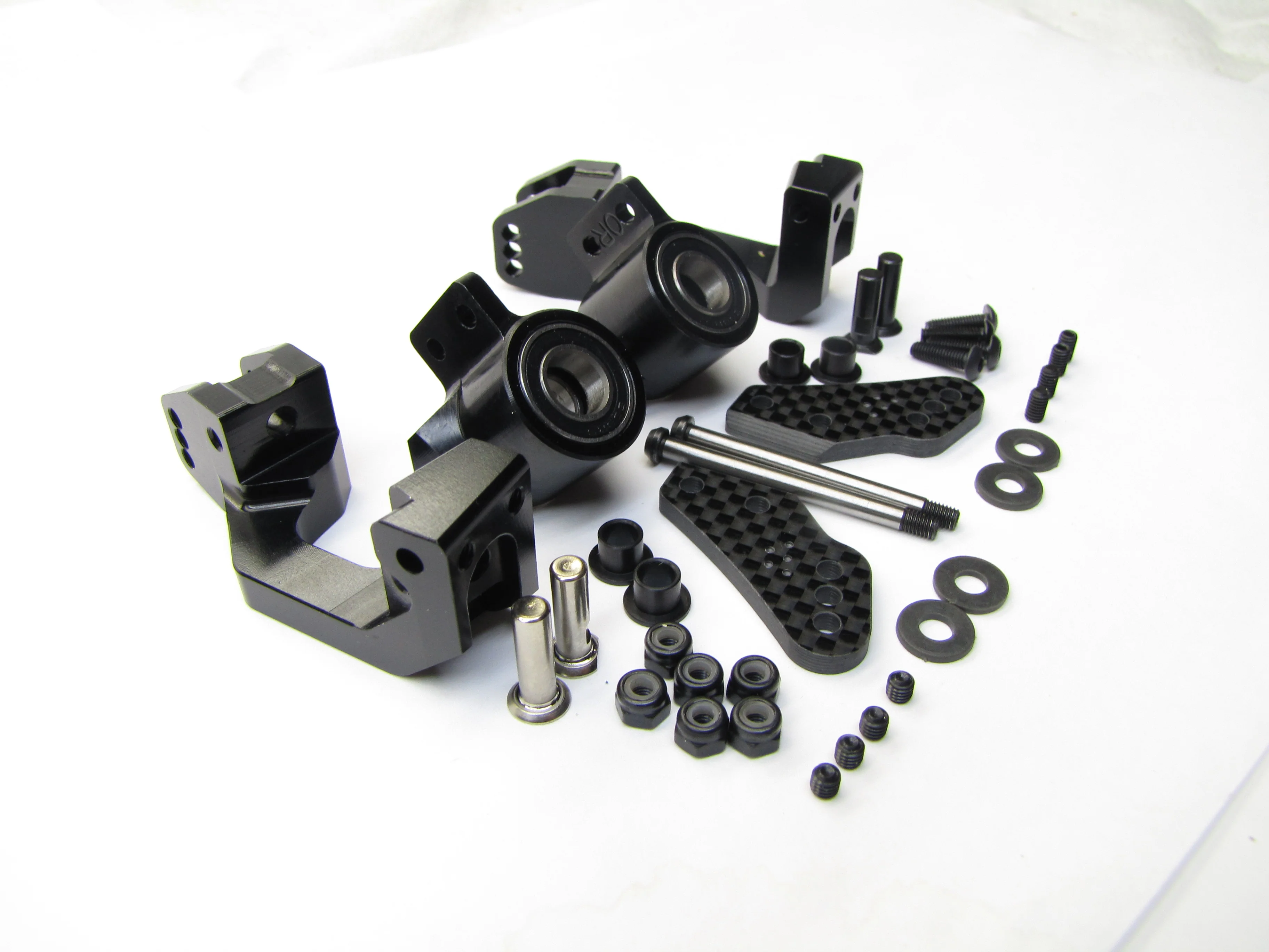 Hot Bodies D817 - FRONT HUBS caster blocks steering v2 d815 HBS204124 new Buggy - Image 2