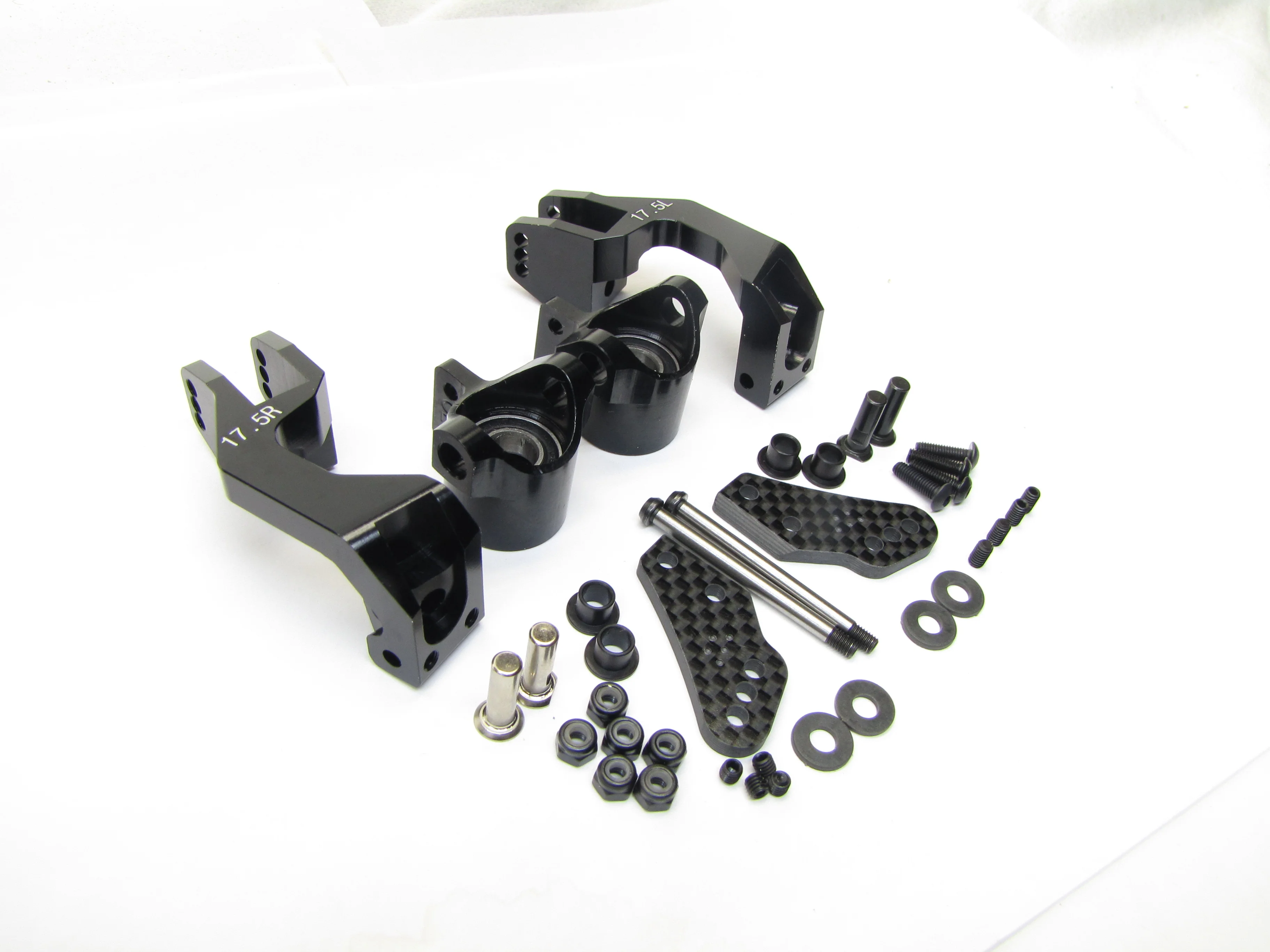 Hot Bodies D817 - FRONT HUBS caster blocks steering v2 d815 HBS204124 new Buggy - Image 3