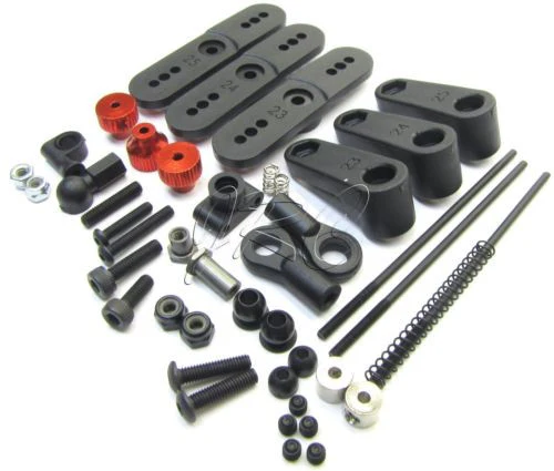 Hot Bodies D817 - LINKAGE (Servo Toppers brake throttle D815 HBS204124 HB Buggy