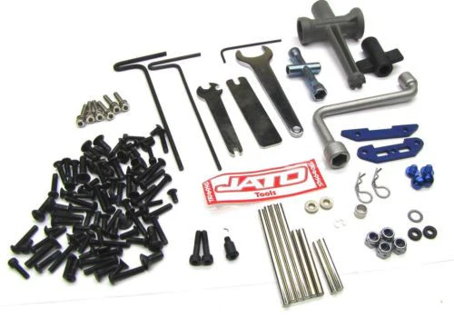 Jato 3.3 SCREWS & TOOLS set (Hardware suspension hinge pins 55077-3