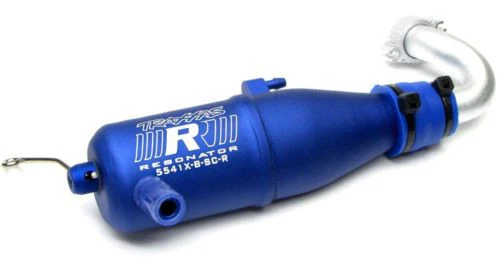 Jato 3.3 TUNED PIPE (Resonator 5541x 5540 5245 Aluminum Blue) 55077-3