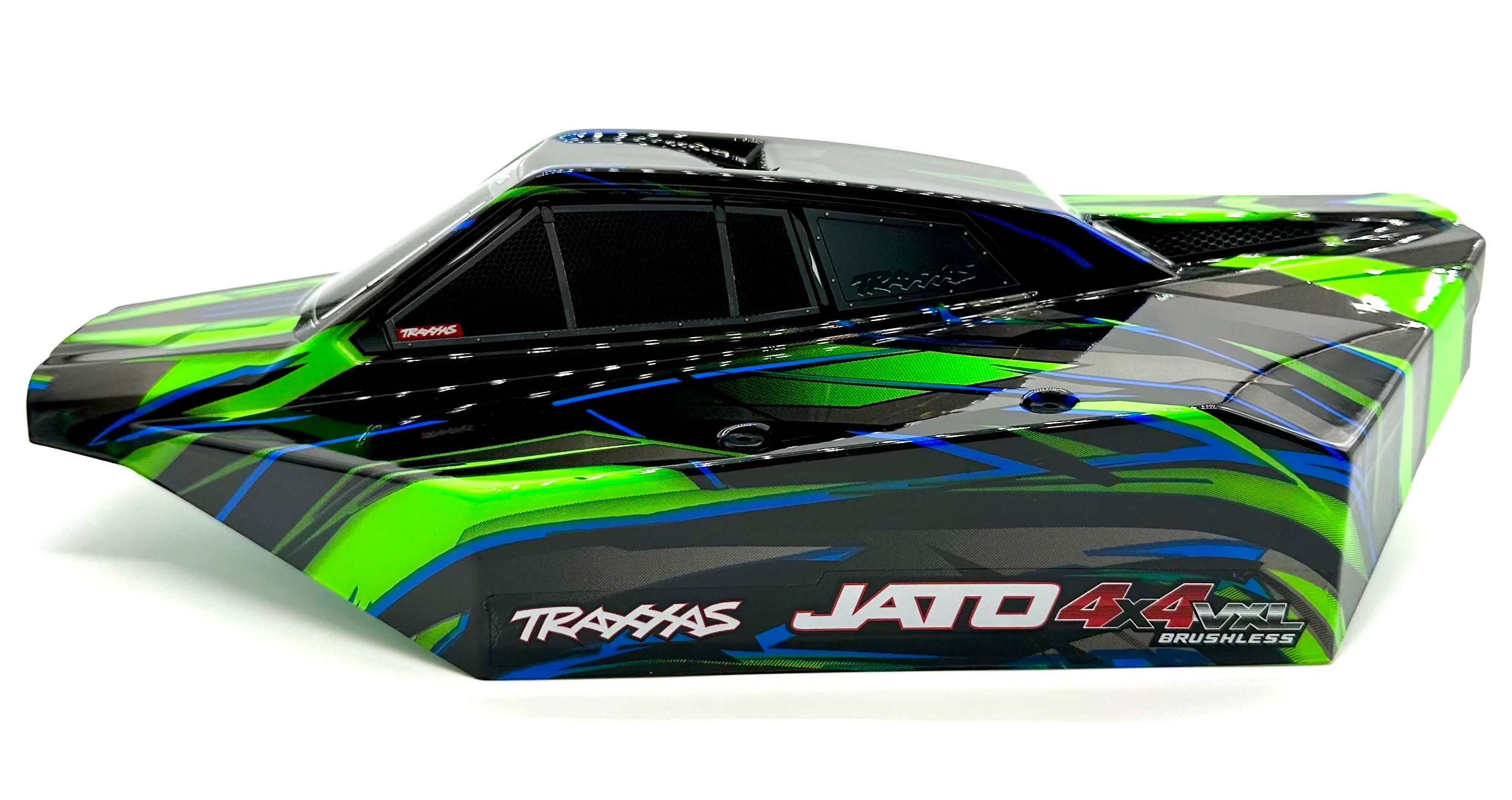 Jato 4x4 VXL BODY Shell (9060-GREEN) w/clipless mounts Traxxas 90386-4 - Image 3