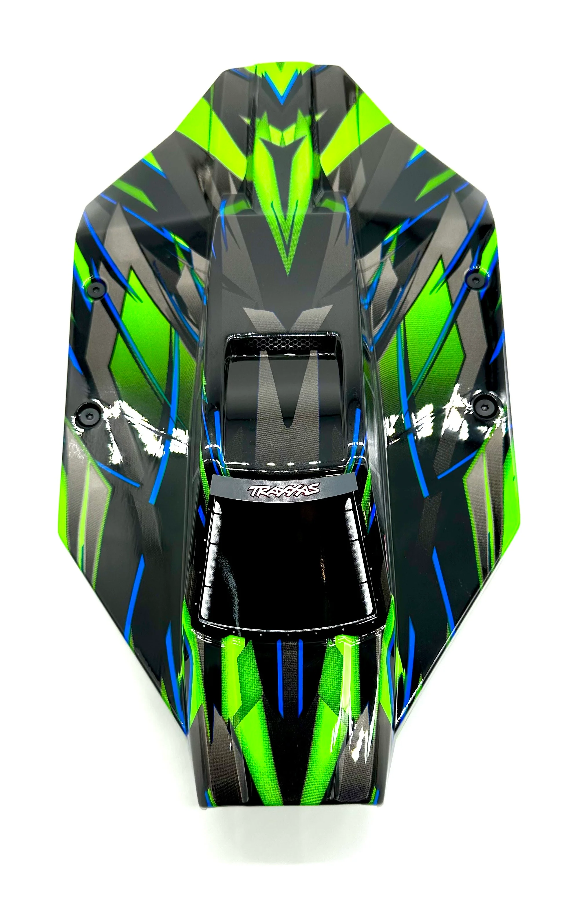 Jato 4x4 VXL BODY Shell (9060-GREEN) w/clipless mounts Traxxas 90386-4 - Image 6