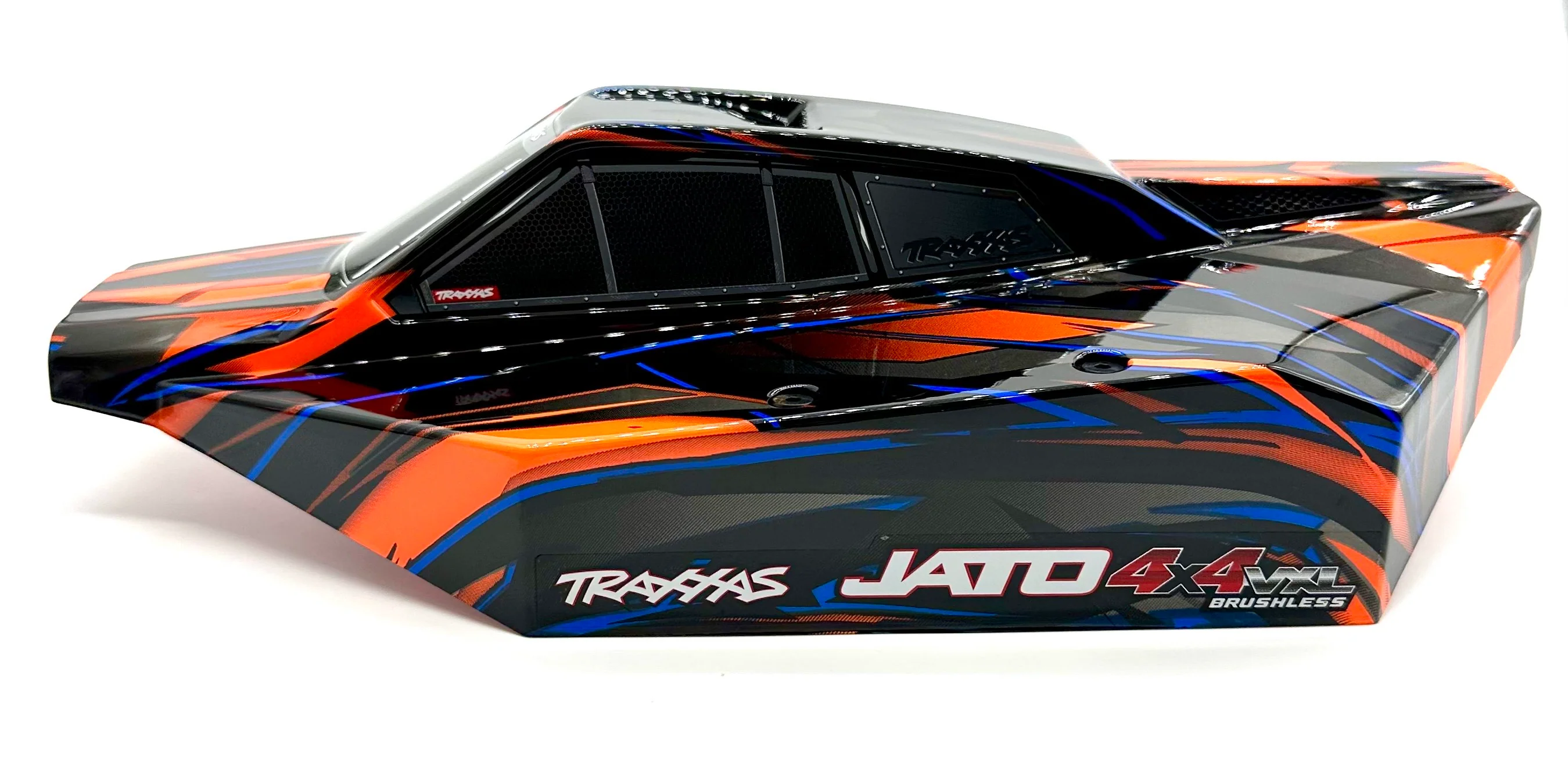Jato 4x4 VXL BODY Shell (9060-Orange) w/clipless mounts Traxxas 90386-4 - Image 3