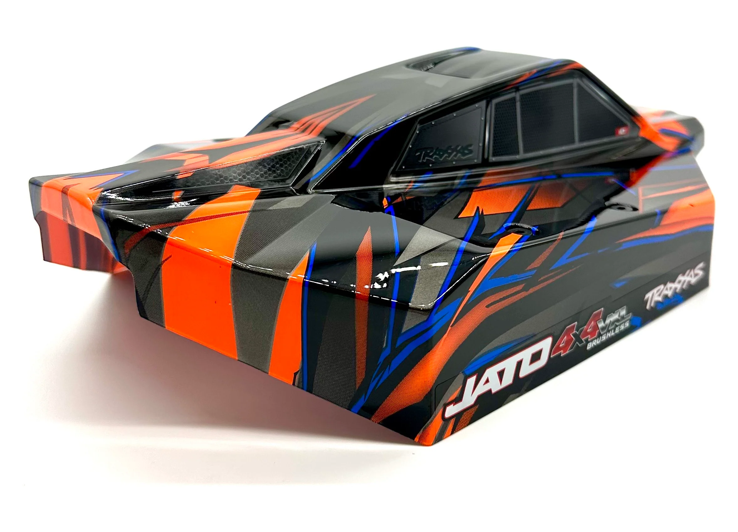 Jato 4x4 VXL BODY Shell (9060-Orange) w/clipless mounts Traxxas 90386-4 - Image 5