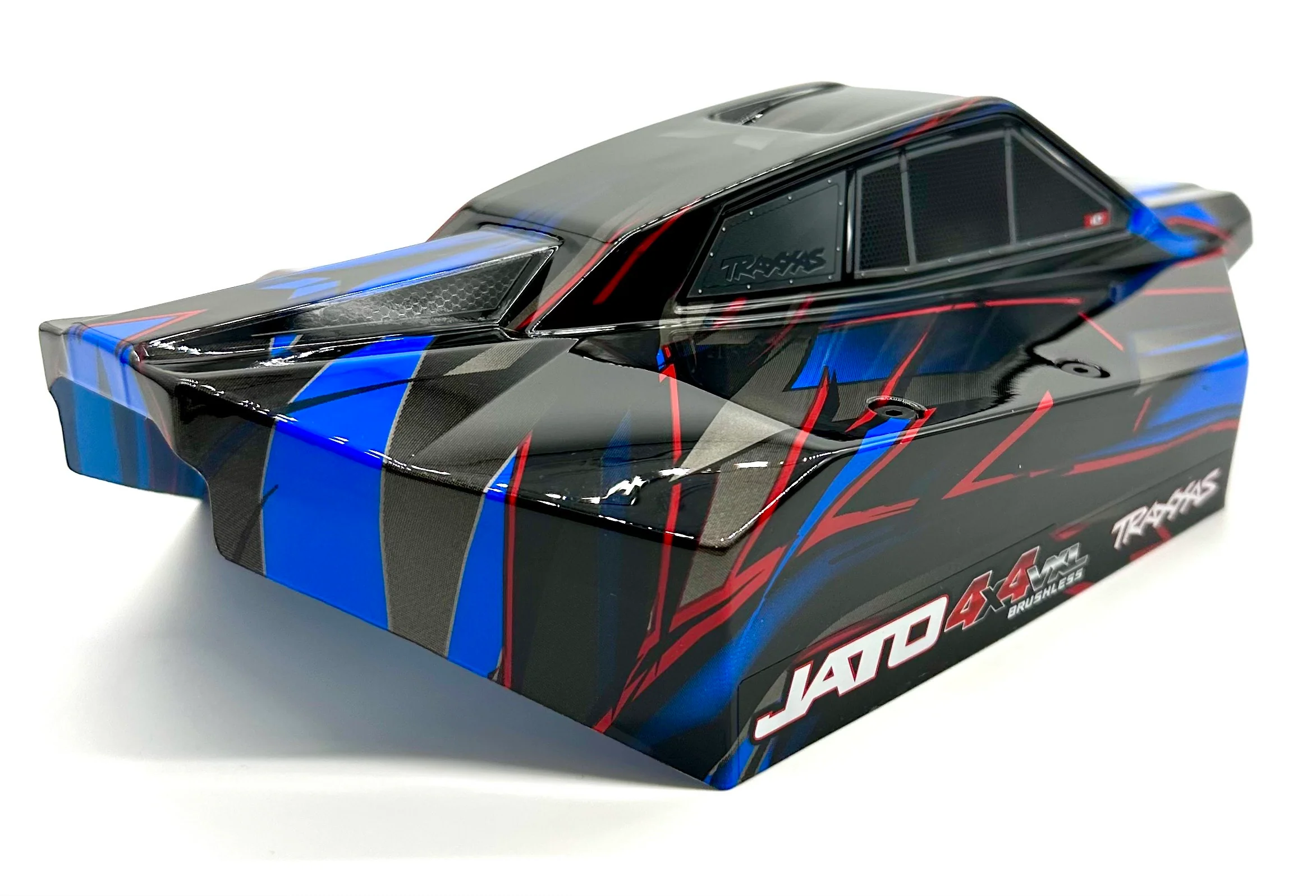 Jato 4x4 VXL BODY Shell (9060-BLUE) w/clipless mounts Traxxas 90386-4 - Image 5