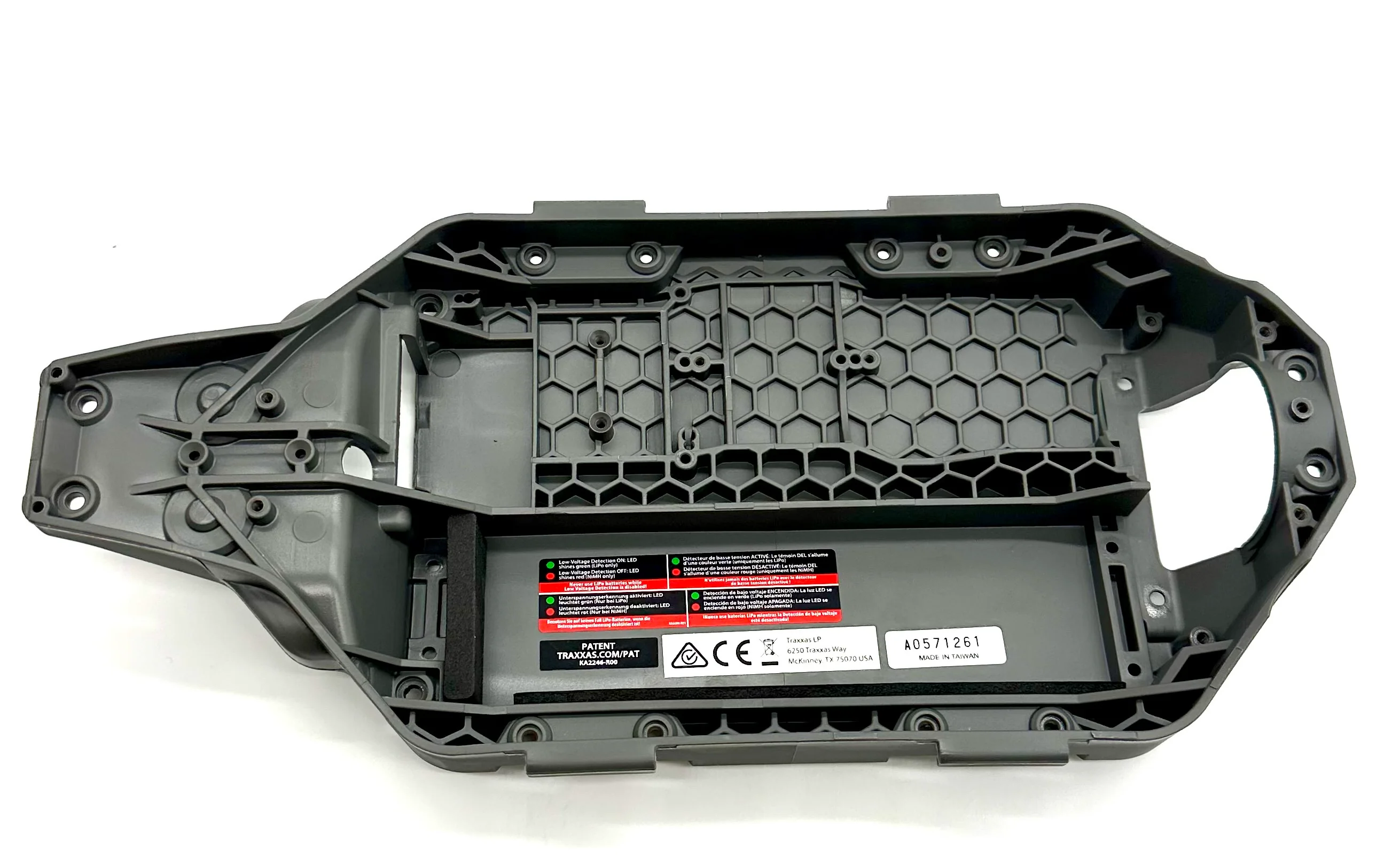 Jato 4x4 VXL CHASSIS, gray #7422- Fiesta Slash Ultimate Traxxas 90386-4 - Image 3