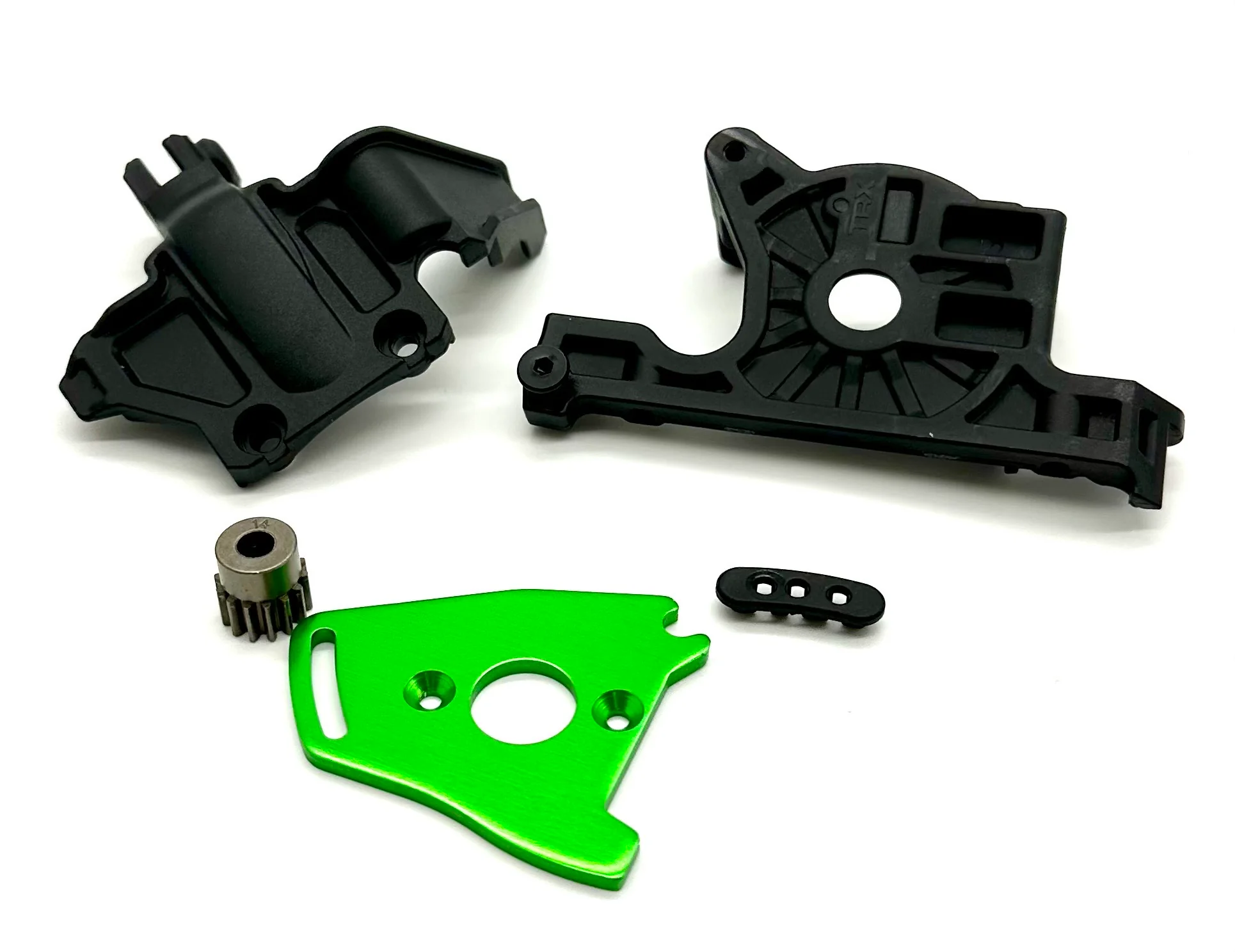 Jato 4x4 VXL MOTOR MOUNT & GEAR 7460a 9025 7490G (green), Traxxas 90386-4 - Image 2