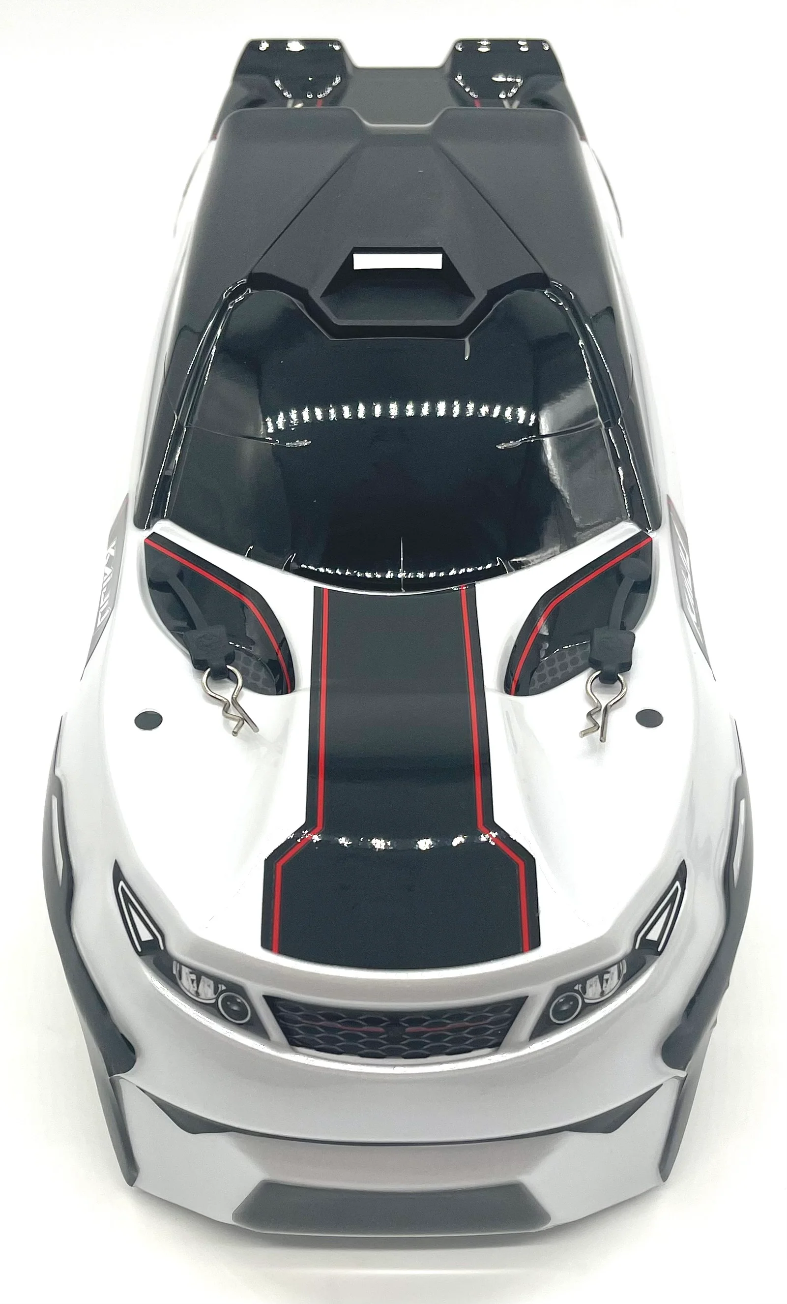 Kaiju EXT - BODY Cover (White Factory painted, cut & decals shell Redcat Racing - Image 2