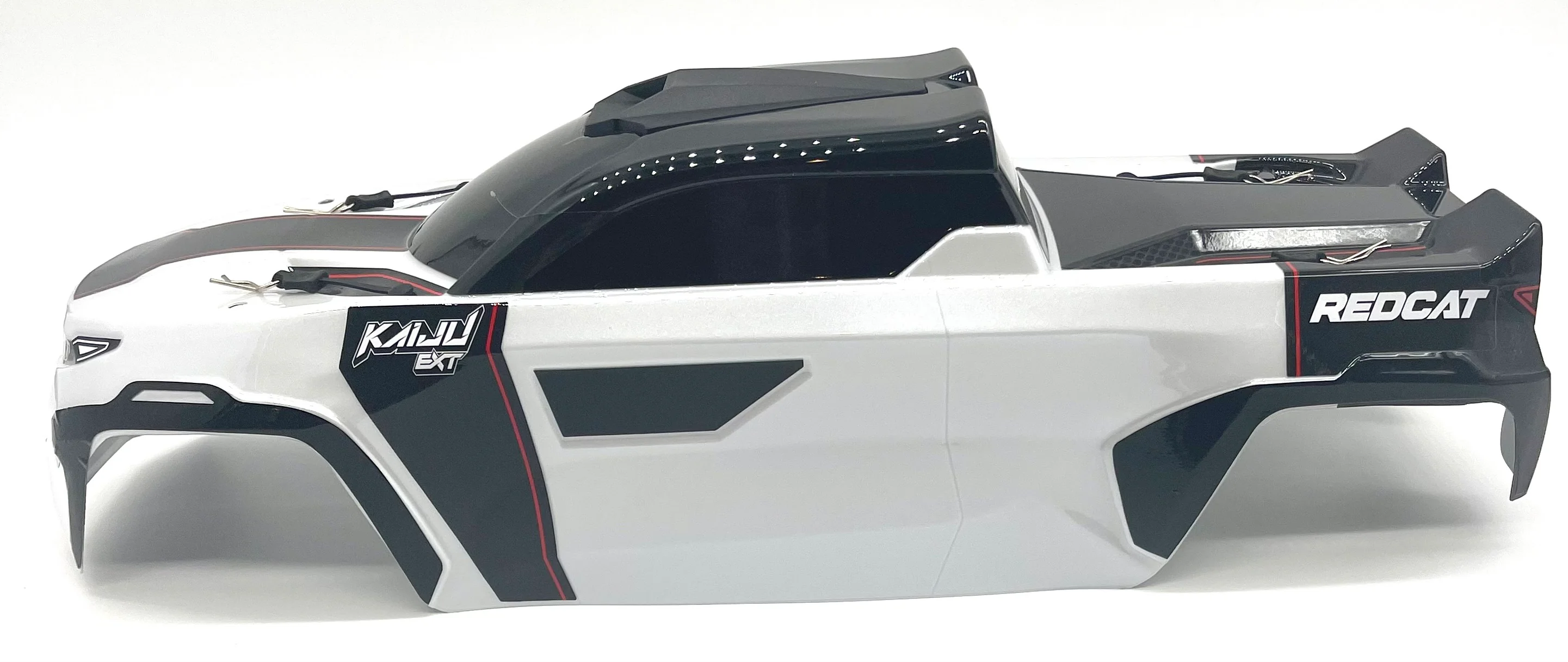 Kaiju EXT - BODY Cover (White Factory painted, cut & decals shell Redcat Racing - Image 3