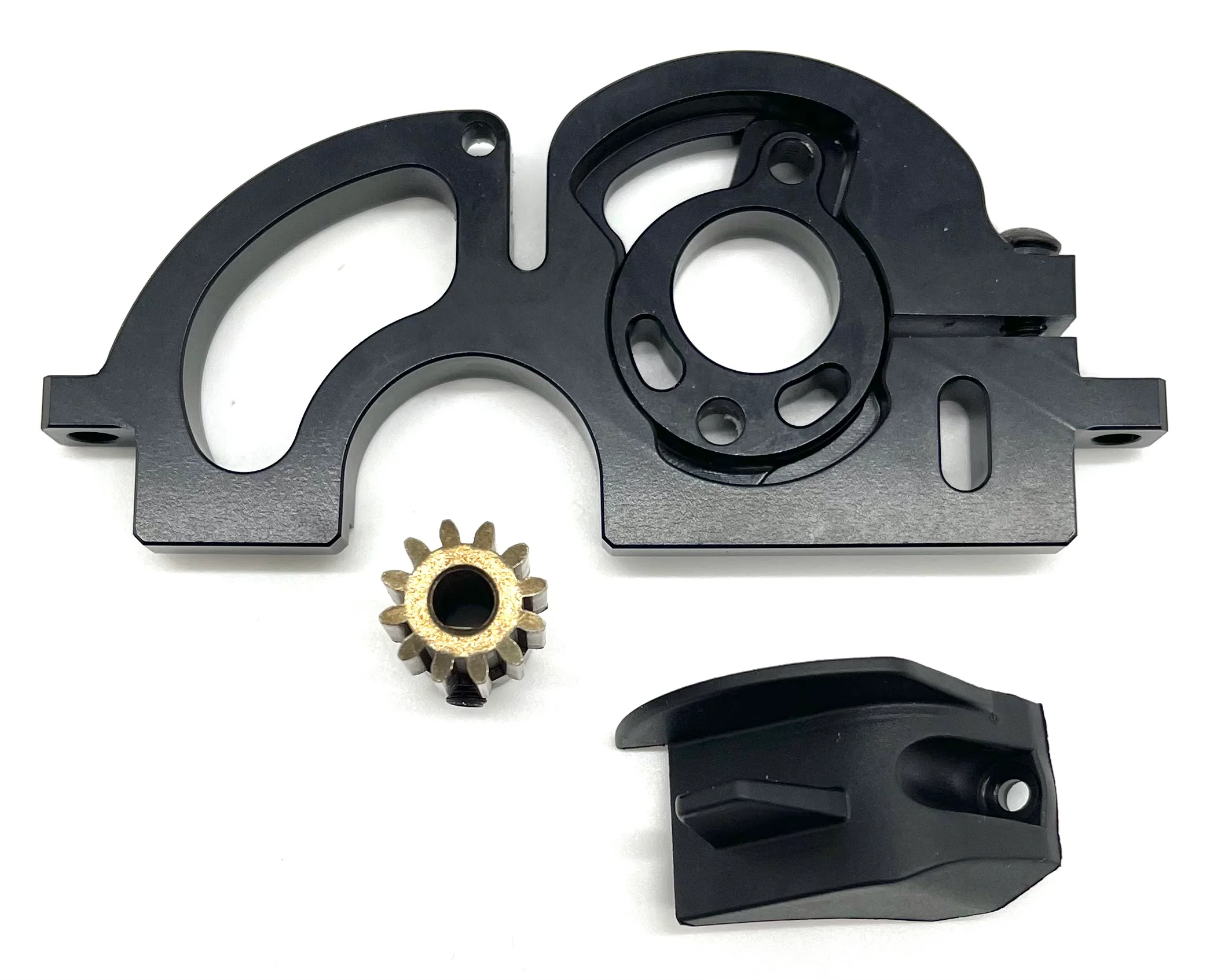Kaiju EXT - motor MOUNT Alum set (w/12t steel Mod1 Pinon Redcat Racing
