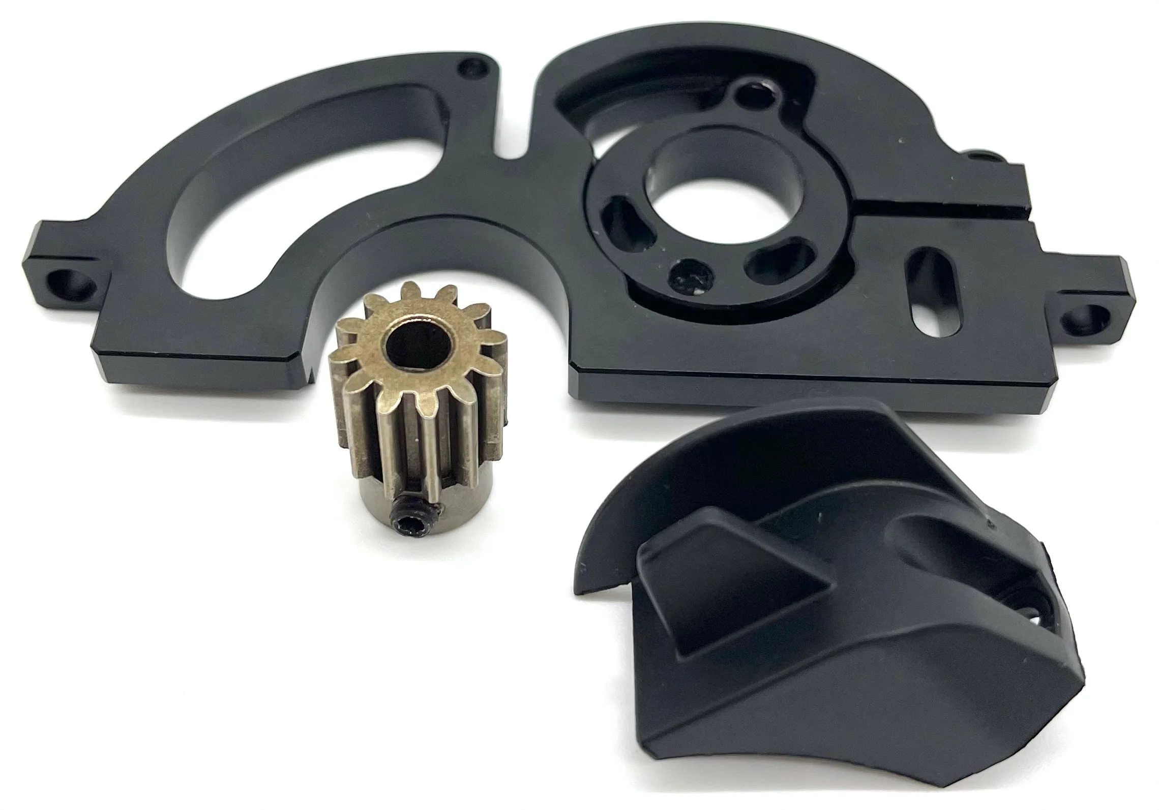 Kaiju EXT - motor MOUNT Alum set (w/12t steel Mod1 Pinon Redcat Racing - Image 2