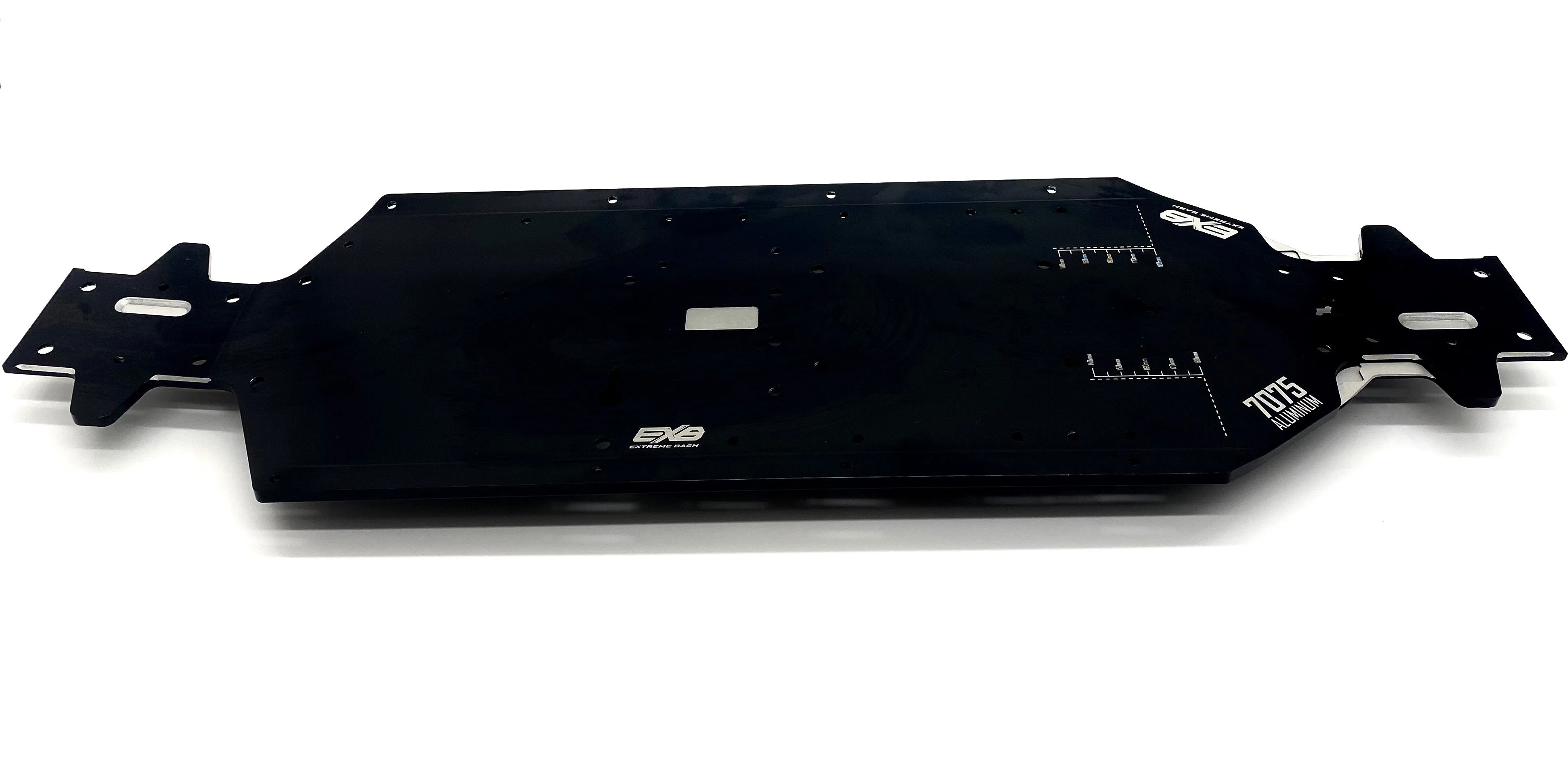 KRATON 8S EXB - CHASSIS (black 5mm aluminum 510mm wheelbase Arrma 1/5 ARA5808V2