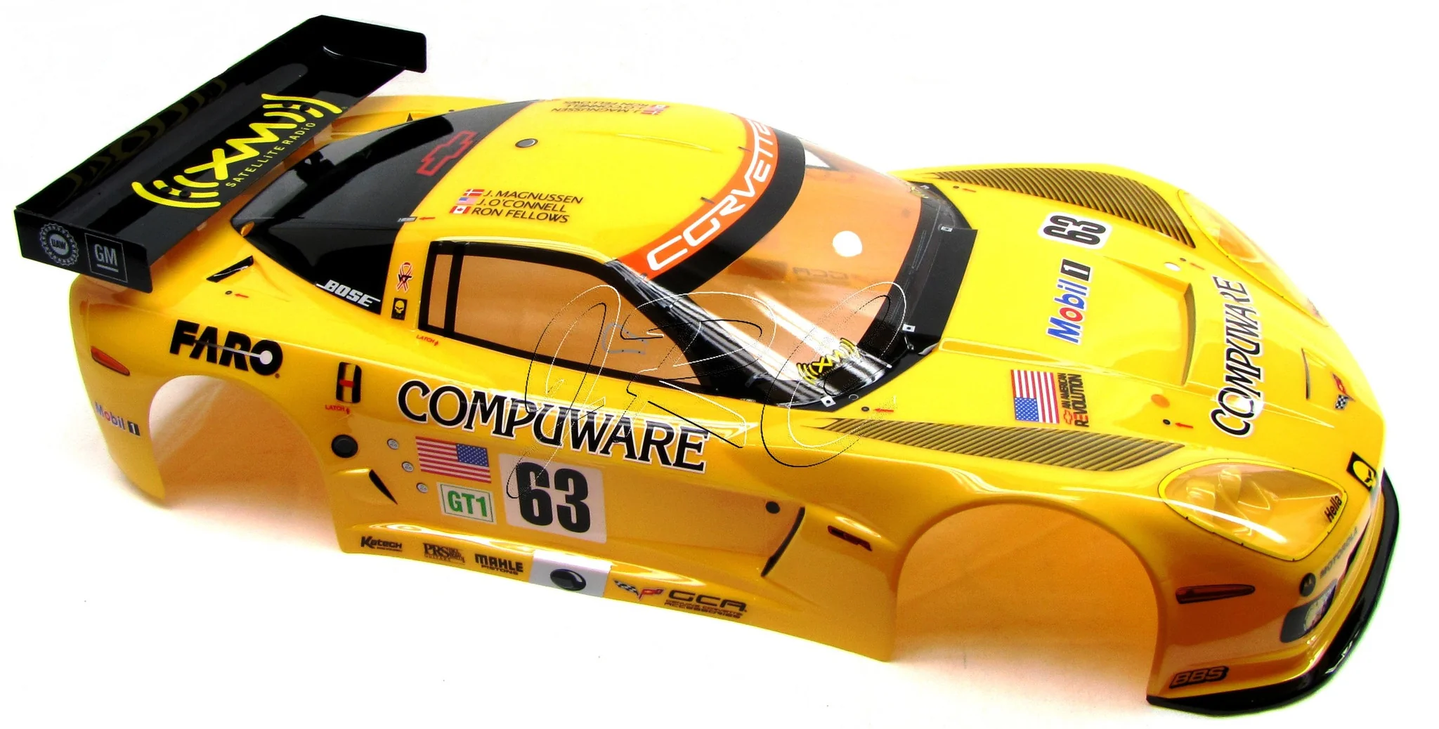 Kyosho Inferno GT2 RTR BODY SHELL (Yellow Corvette  KYO IGB105