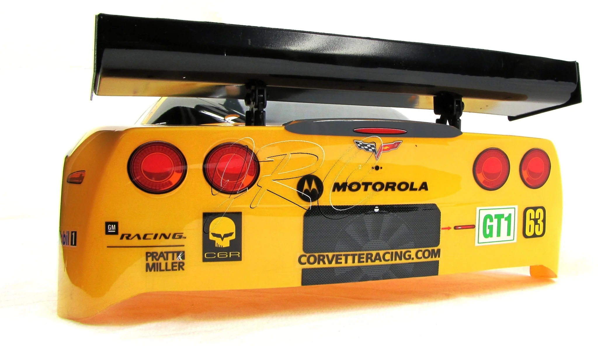 Kyosho Inferno GT2 RTR BODY SHELL (Yellow Corvette  KYO IGB105 - Image 4