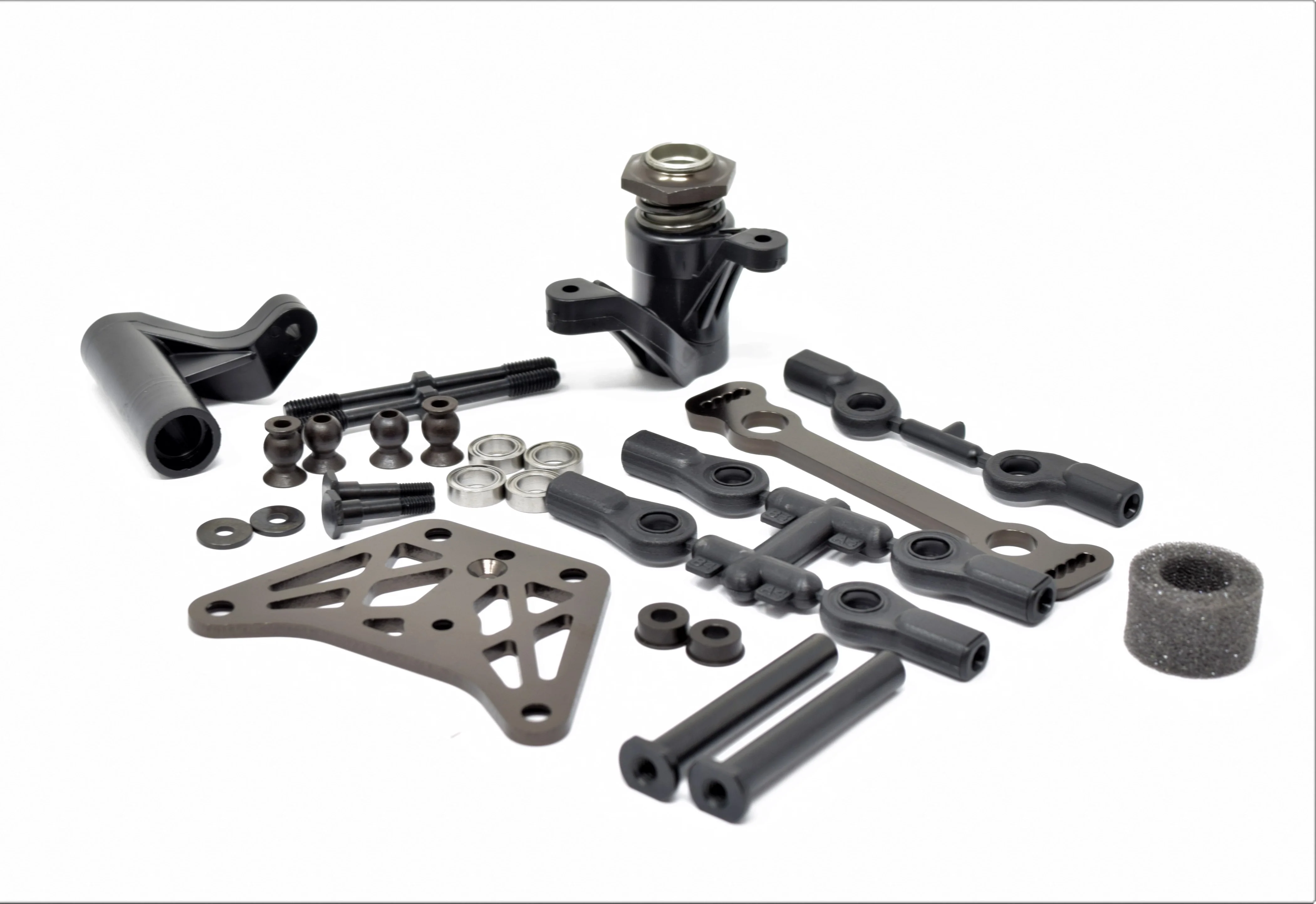 Kyosho Inferno MP10 - STEERING SET (BELL CRANK servo saver plate KYO33015B