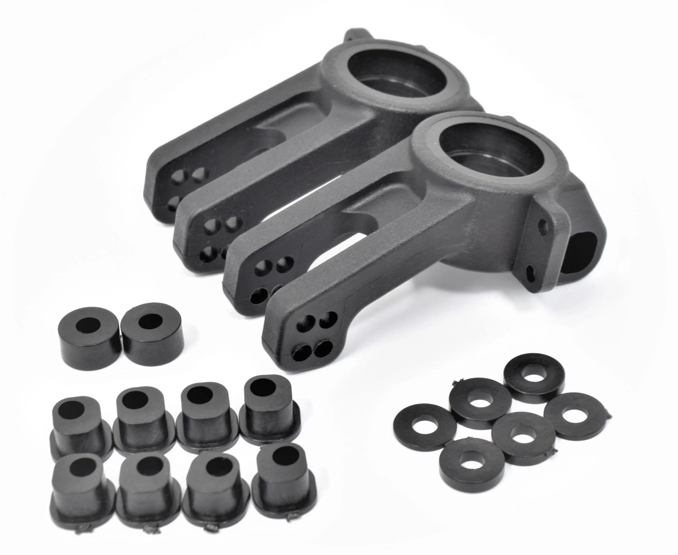 Kyosho Inferno MP10e - REAR HUB CARRIERS set spacers upright KYO34110 - Image 2