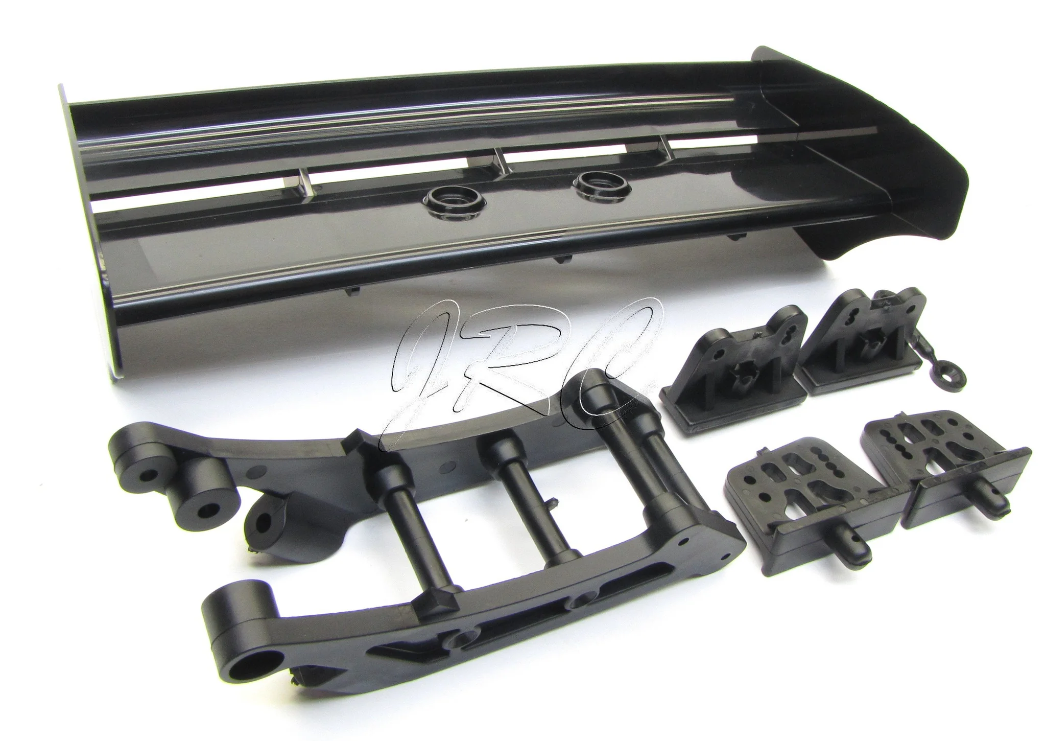 Kyosho ST-RR EVO.2 BLACK REAR WING & Mount spoiler MP9 tki3 Inferno KYO33004B
