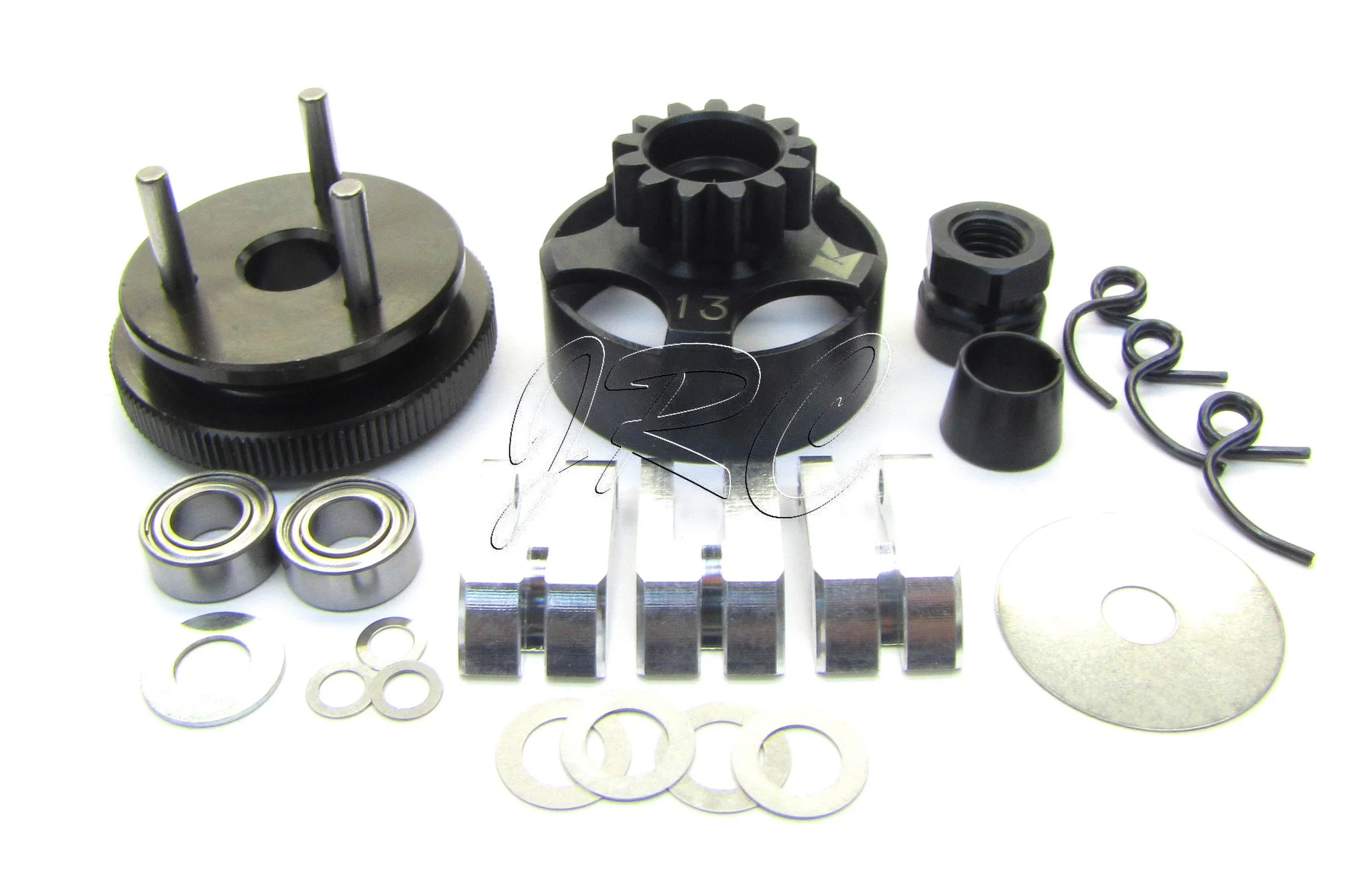 Kyosho ST-RR EVO.2 CLUTCH BELL FLYWHEEL tki3 Shoes Springs 13t Inferno KYO33004B - Image 2