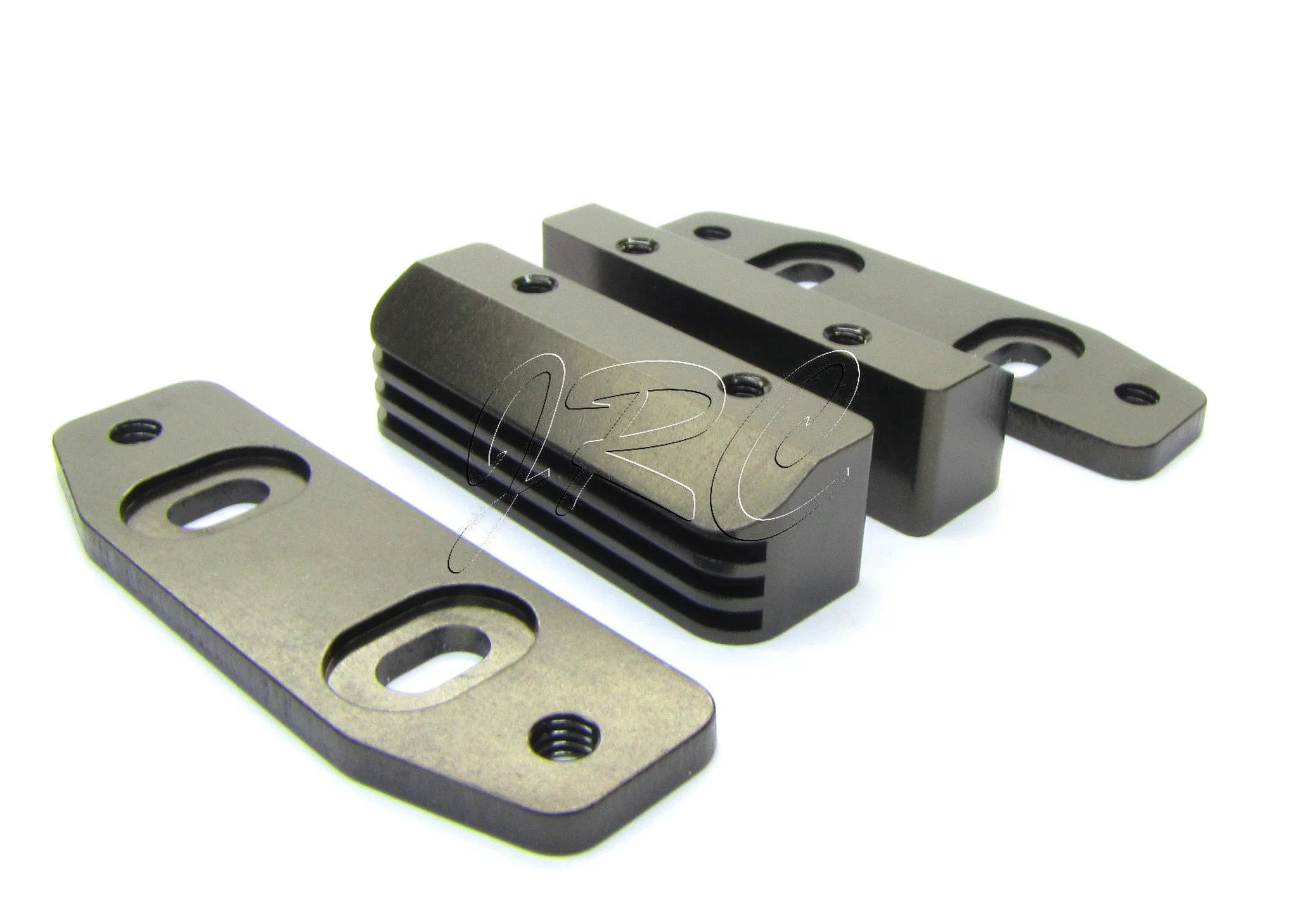 Kyosho ST-RR EVO.2 ENGINE MOUNTS, plate gunmetal TKI3 TKI2 MP9 Inferno KYO33004B - Image 4