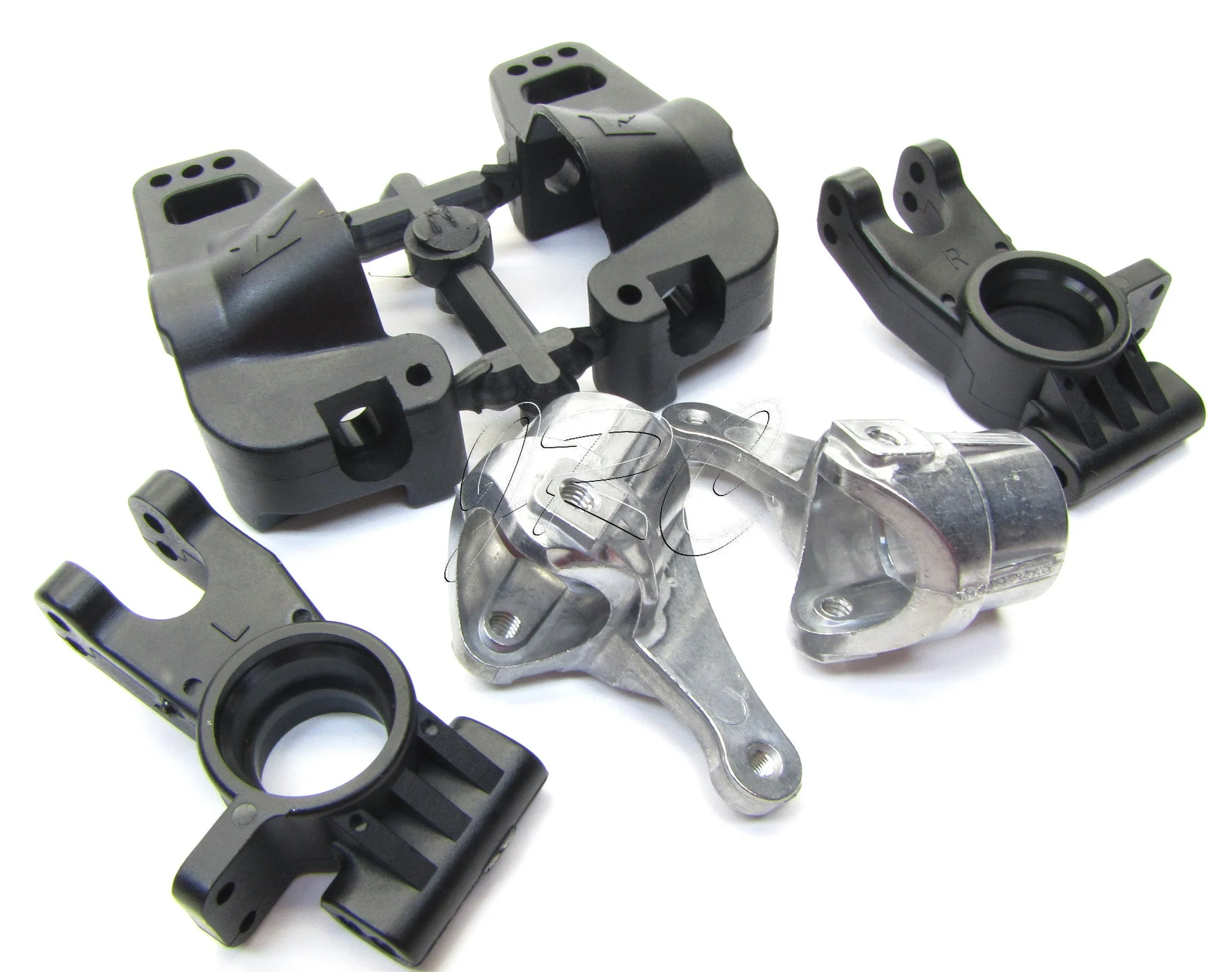 Kyosho ST-RR EVO.2 FRONT & REAR HUB CARRIERS, Knuckle Arm Inferno KYO33004B - Image 2