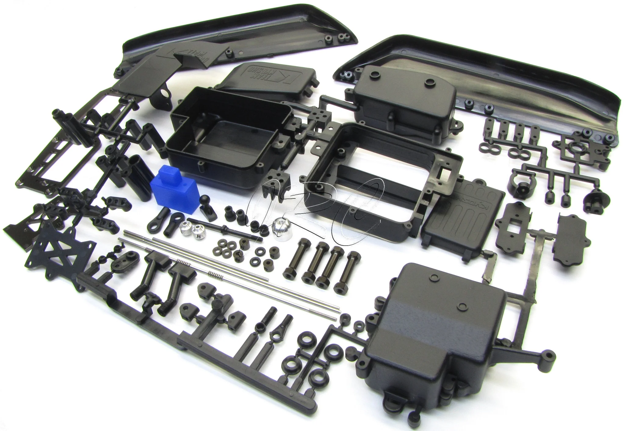 Kyosho ST-RR EVO.2 SIDE GUARDS, BATTERY & RECEIVER BOX Tray servo KYO33004B