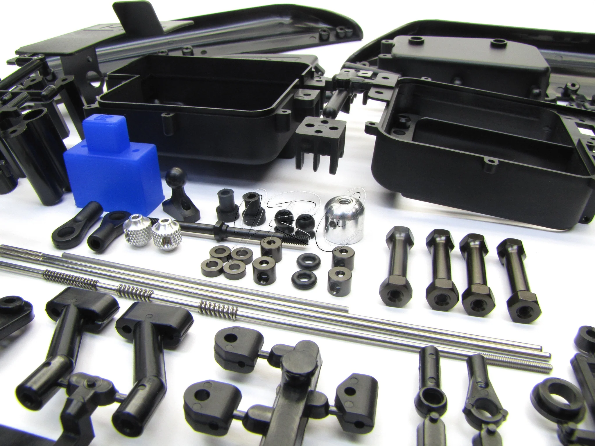 Kyosho ST-RR EVO.2 SIDE GUARDS, BATTERY & RECEIVER BOX Tray servo KYO33004B - Image 2