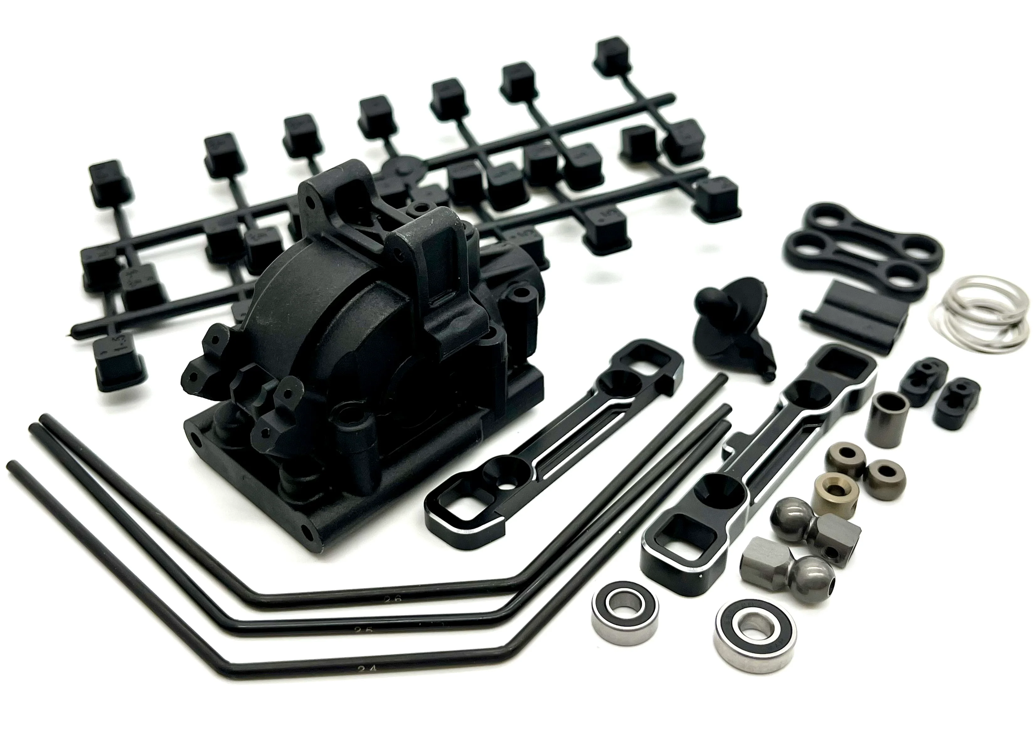Losi 8IGHT-X/E 2.0 Buggy - Rear Suspension (Sway Bars, Gear box Bulkhead TLR04012