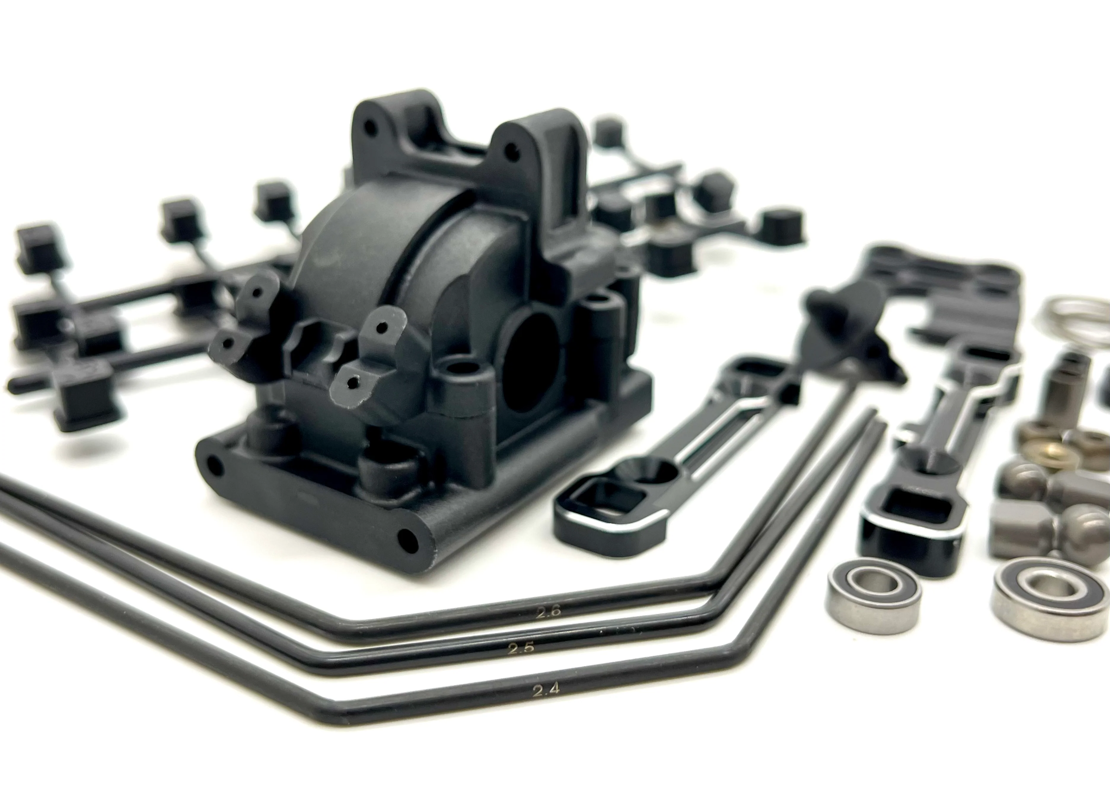 Losi 8IGHT-X/E 2.0 Buggy - Rear Suspension (Sway Bars, Gear box Bulkhead TLR04012 - Image 3
