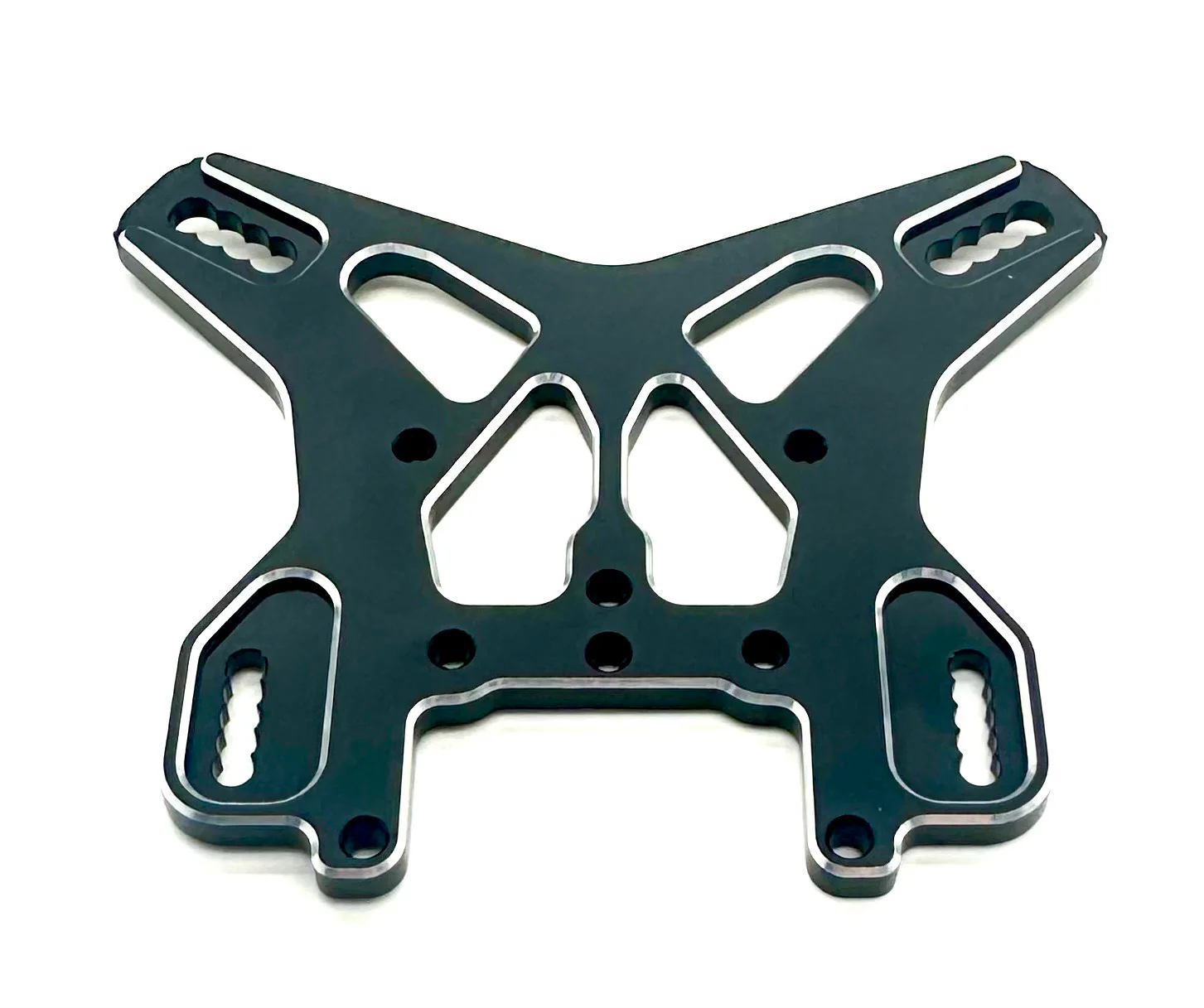 Losi 8IGHT-X/E 2.0 Buggy - Rear TOWER (shock upright black annodized TLR04012