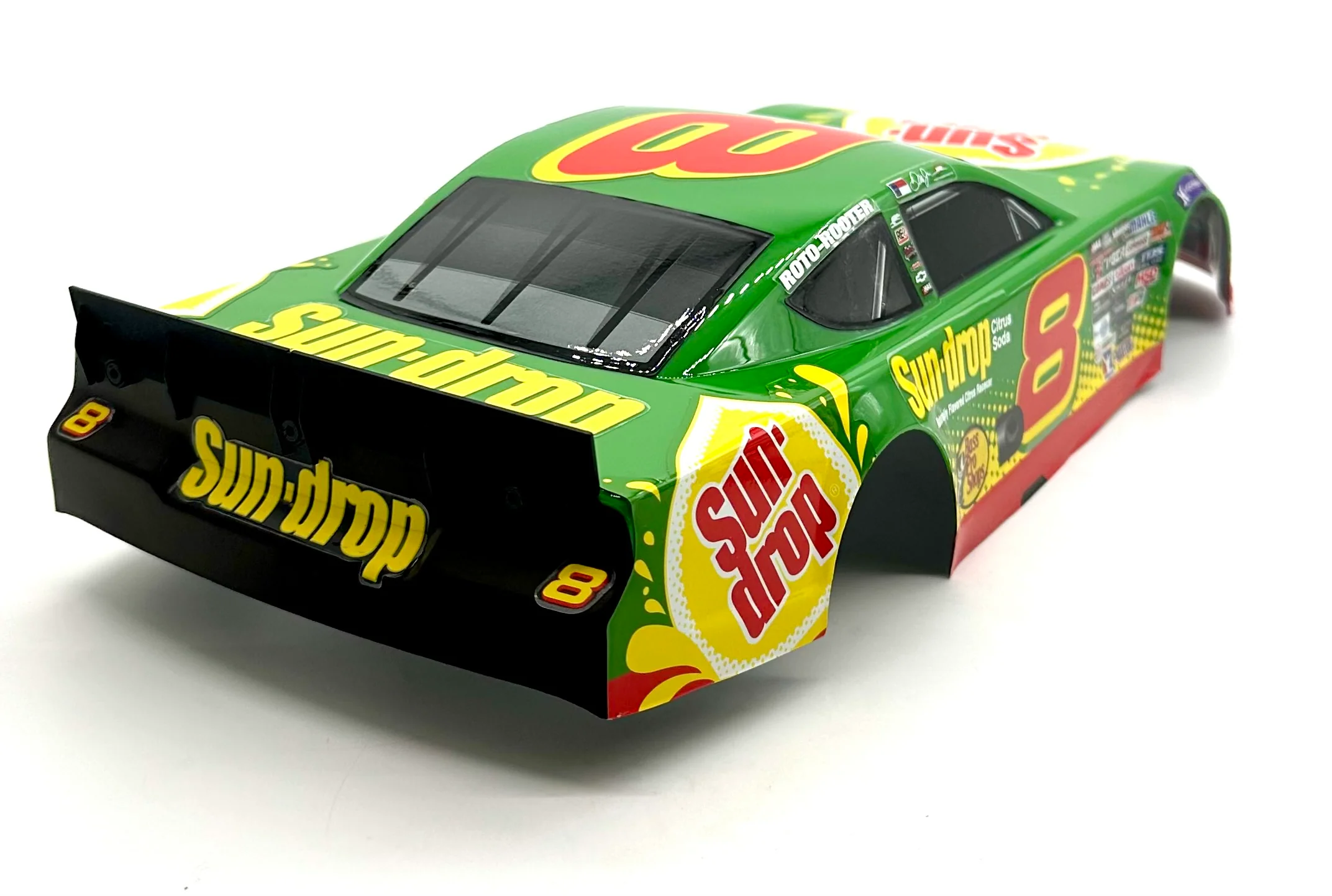 Losi Asphalt Late Model - Body (Sun Drop Asphalt Late Model #8 Body: GROM (LOS-3104T1) - Image 3