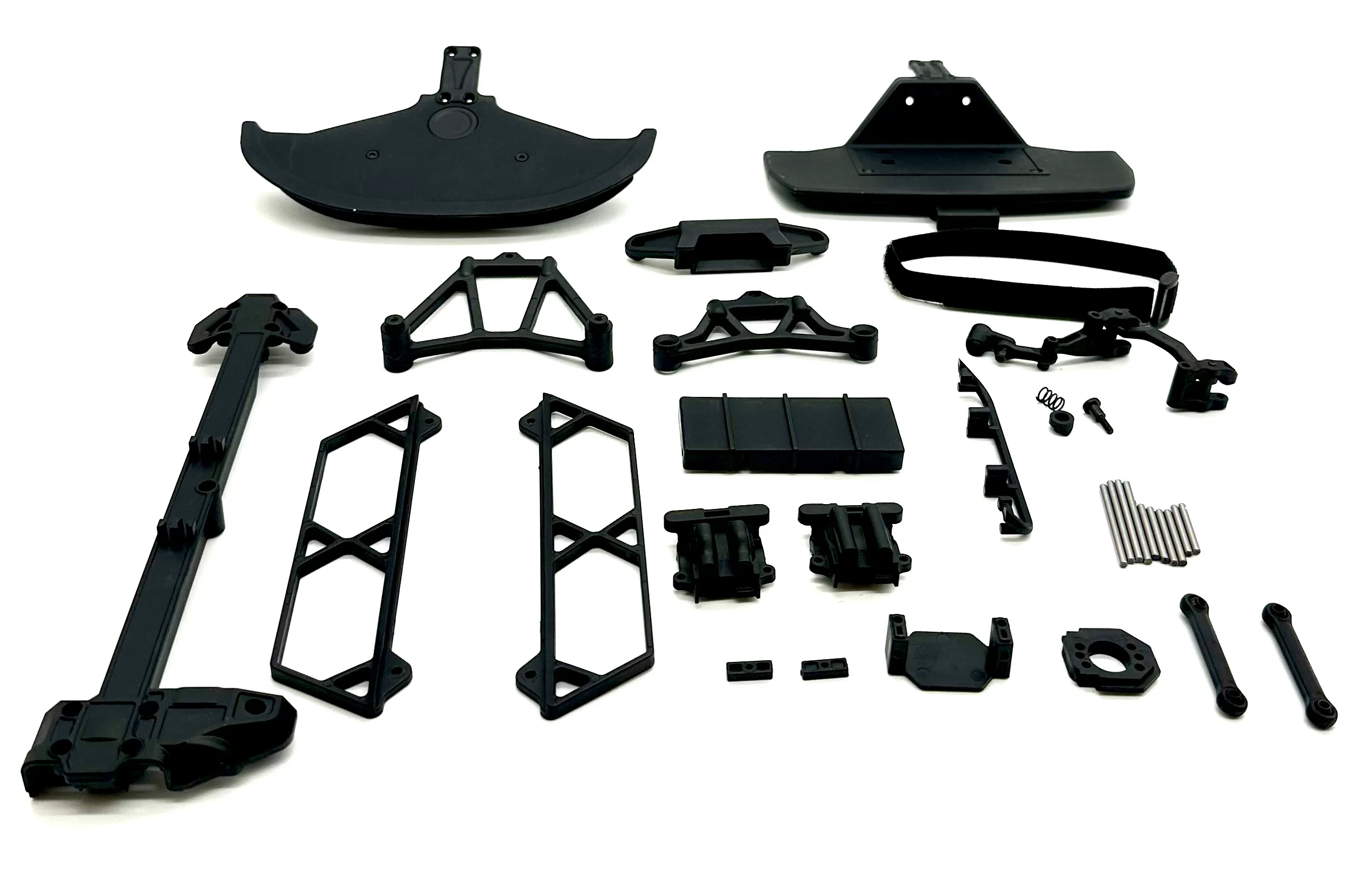 Losi Asphalt Late Model - Plastic, Bumpers, Diffuser (LOS-3104T1)