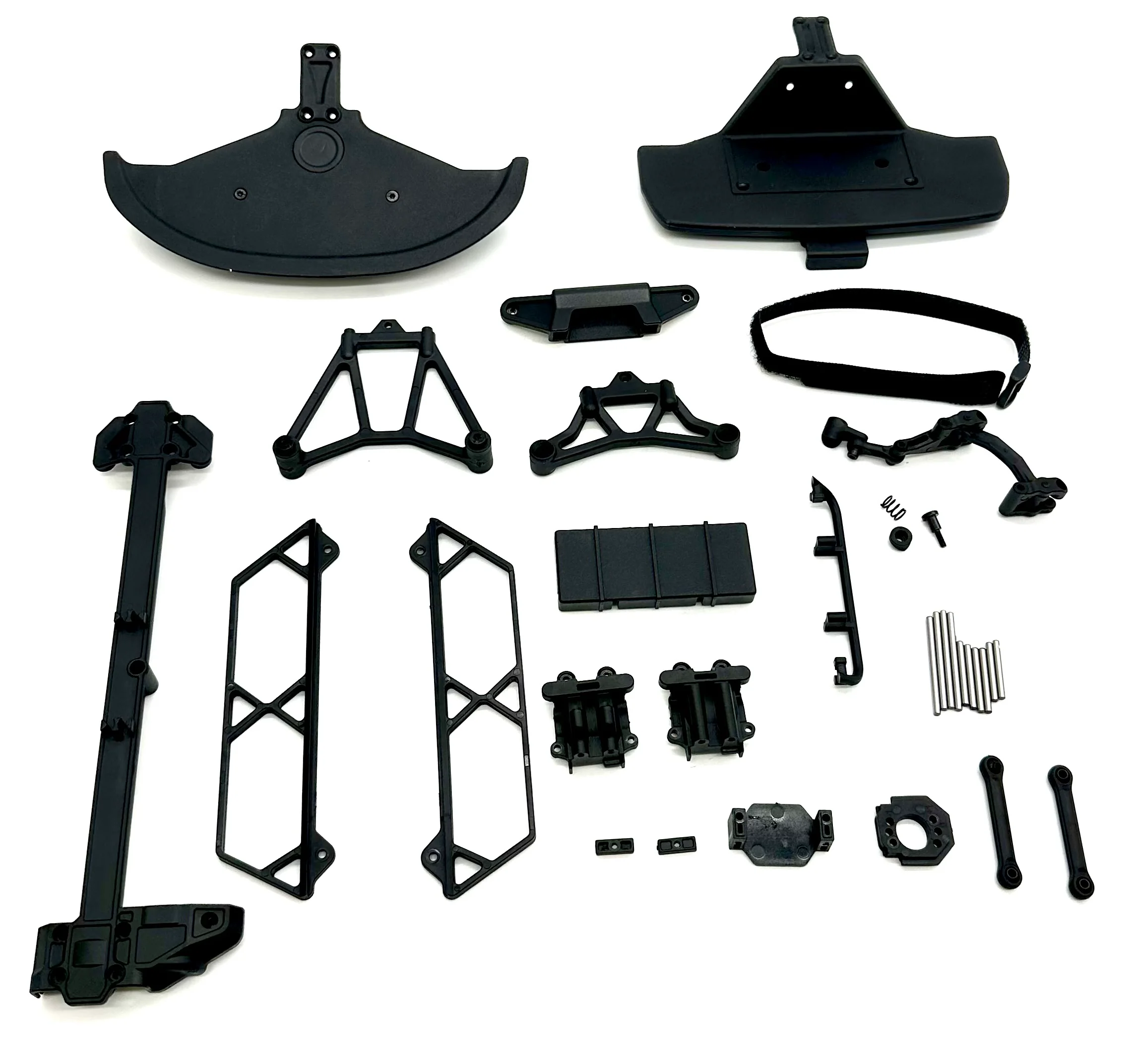 Losi Asphalt Late Model - Plastic, Bumpers, Diffuser (LOS-3104T1) - Image 4
