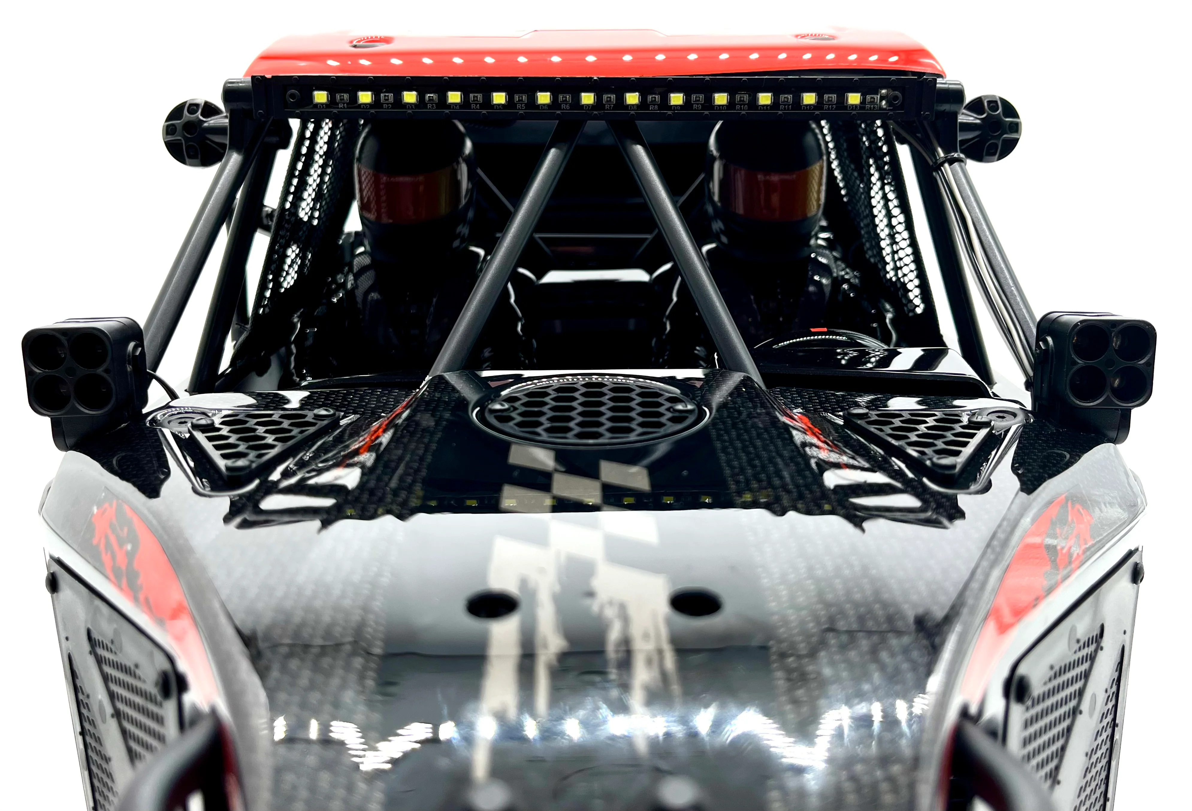 Losi 8IGHT-X Super Lasernut - Lasernut Body and light bar LOS04019 - Image 4