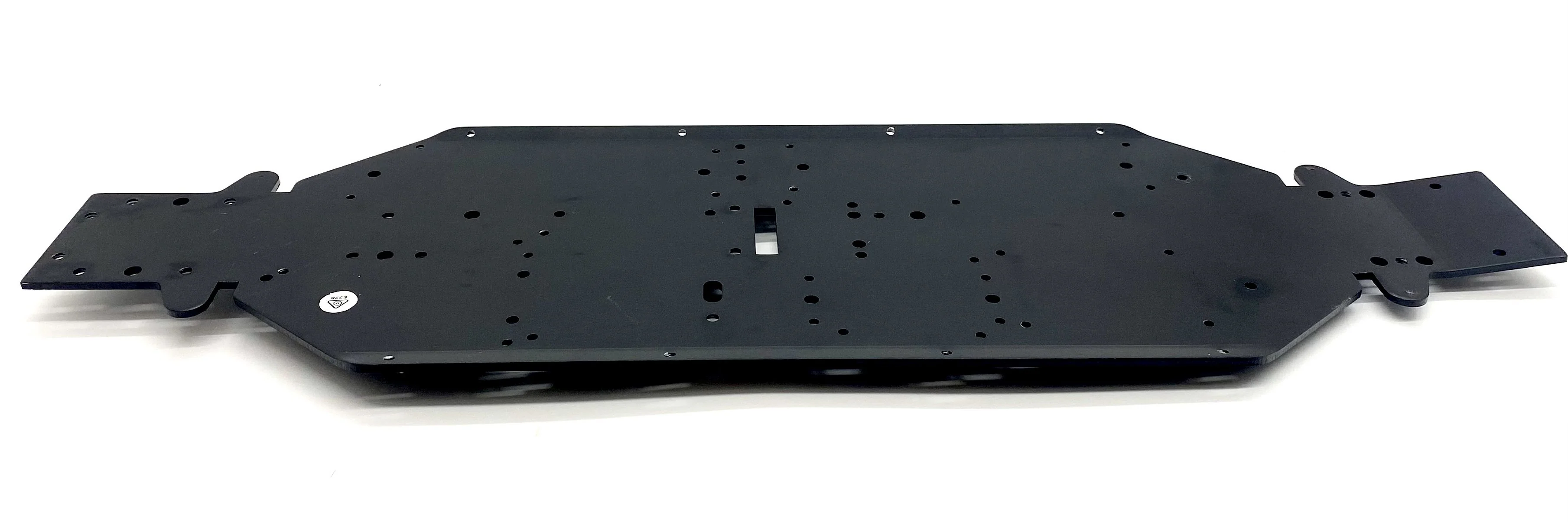 Losi DBXL-E - CHASSIS (main plate 4mm Black annodized LOS251090  LOS05020V2 - Image 2