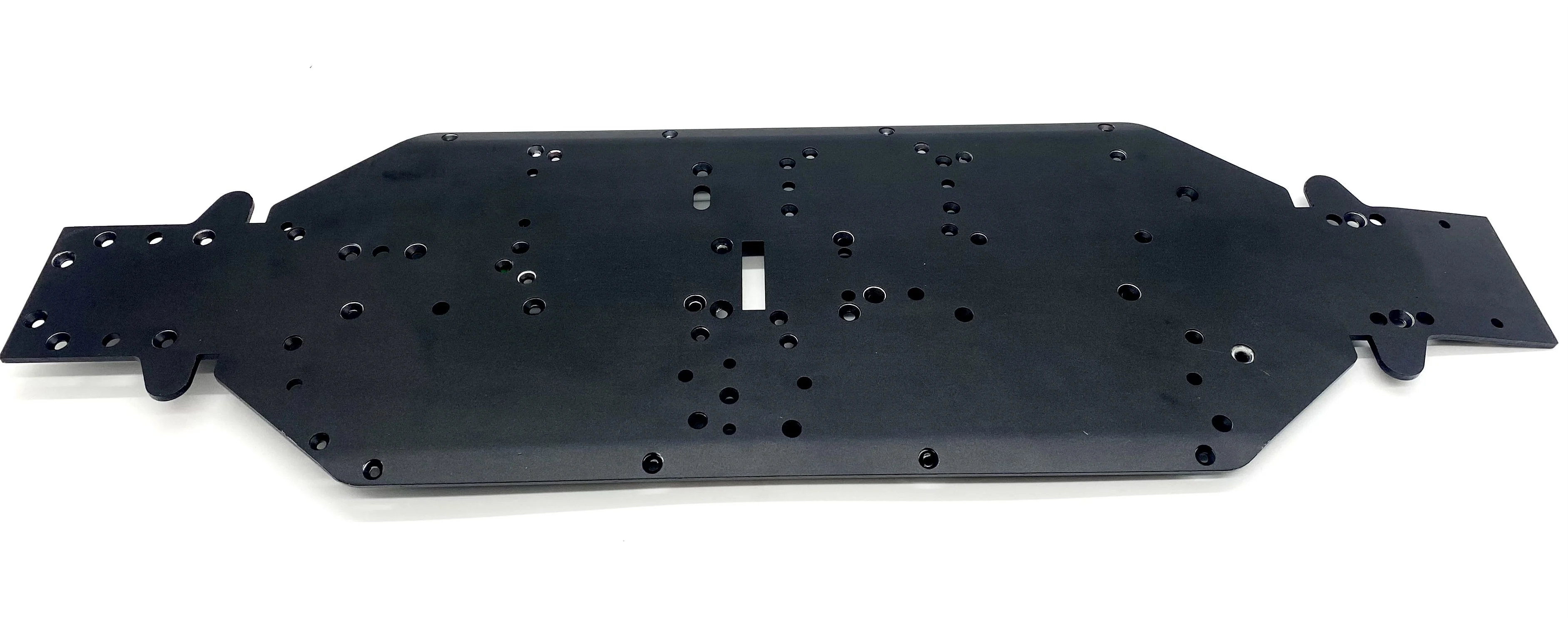 Losi DBXL-E - CHASSIS (main plate 4mm Black annodized LOS251090  LOS05020V2 - Image 3