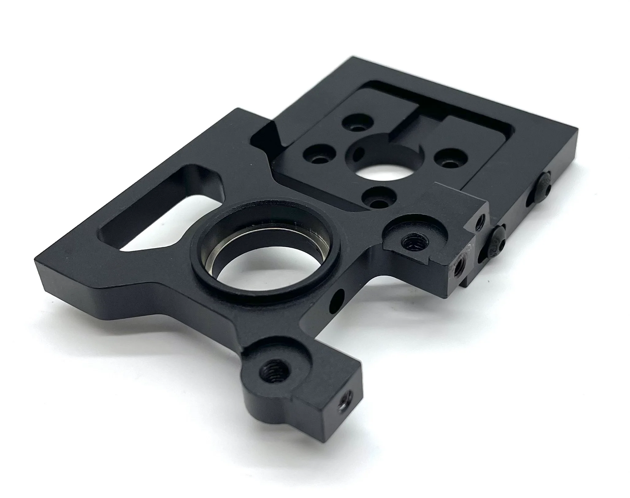 Losi DBXL-E - Motor Mount w Adapter Black annodized Alum LOS05020V2 - Image 3